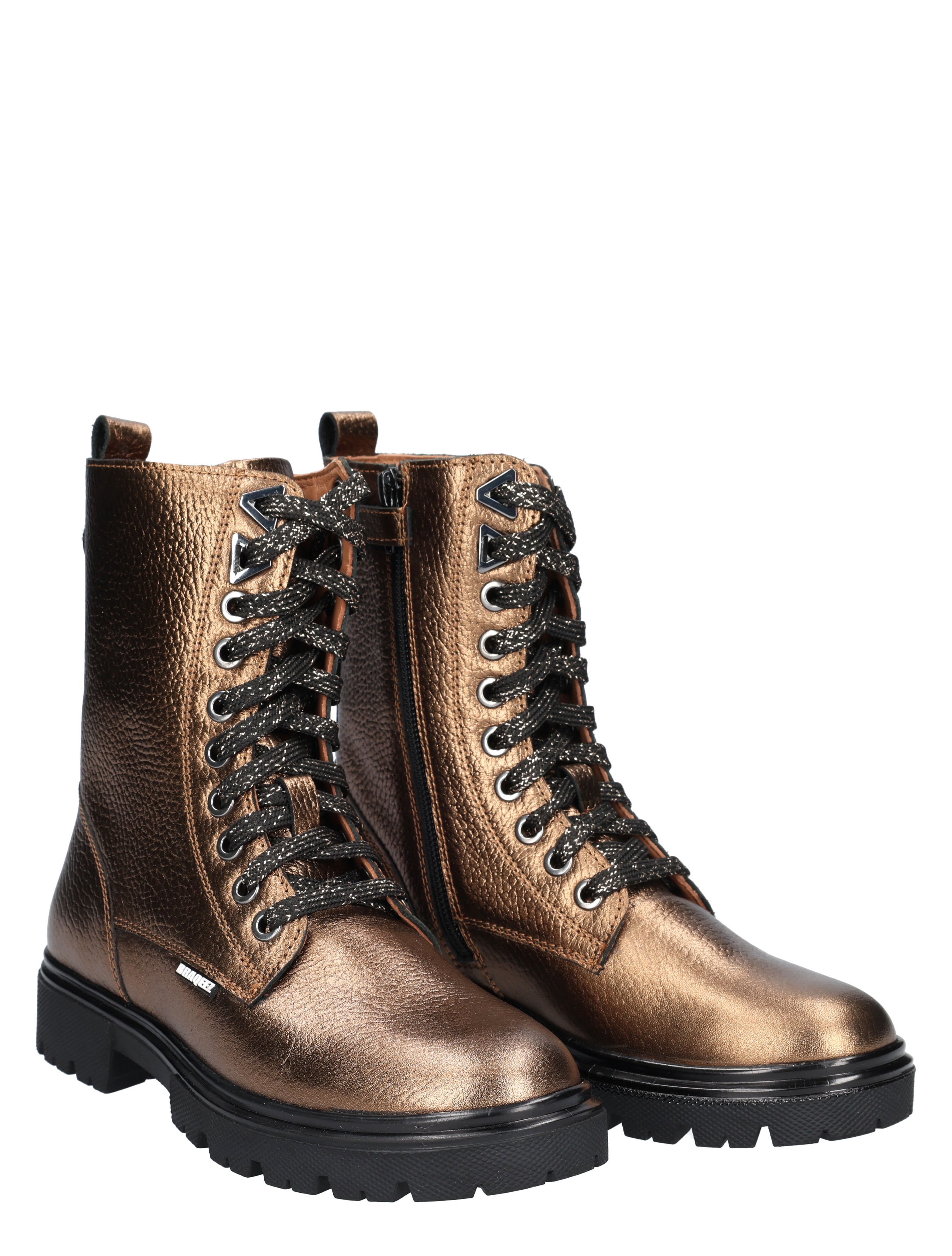 Braqeez - Mave Moxie Bronze - Meisjes - Veter Boots - Boots - 49452_53_5