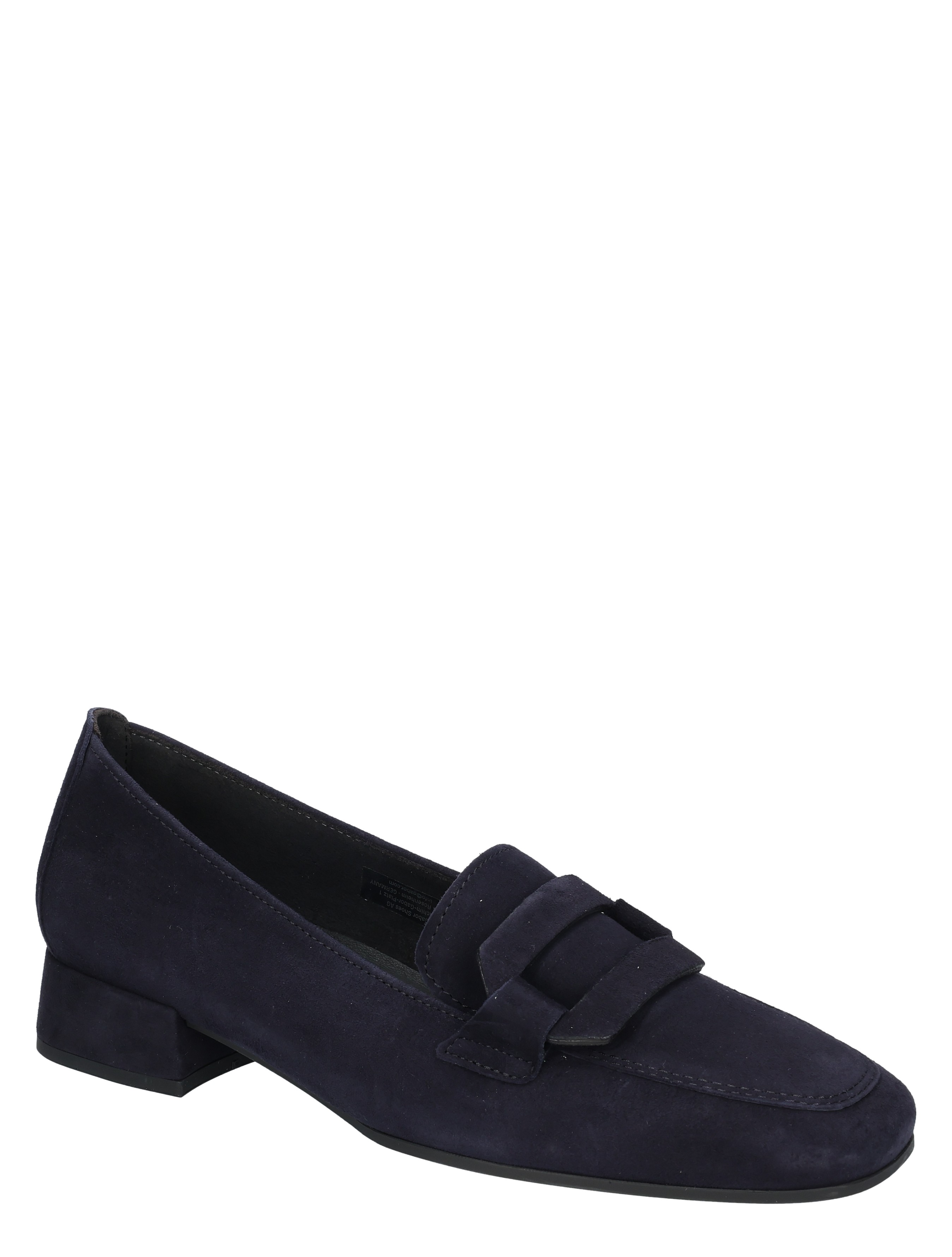 loafer, suede, navy, flat, slip-on