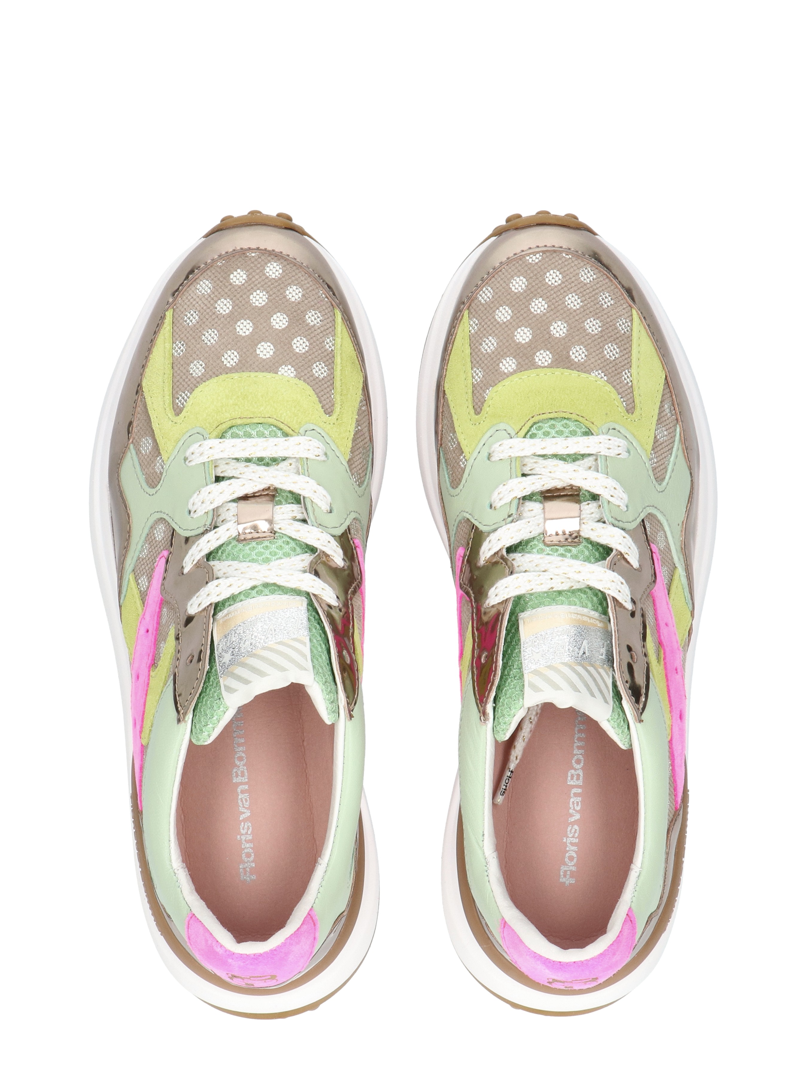 Floris van Bommel - De Noppi 10153 92-01 Bronze G-Wijdte - Sneakers - Dames - Lage Sneakers - 50832_59_7