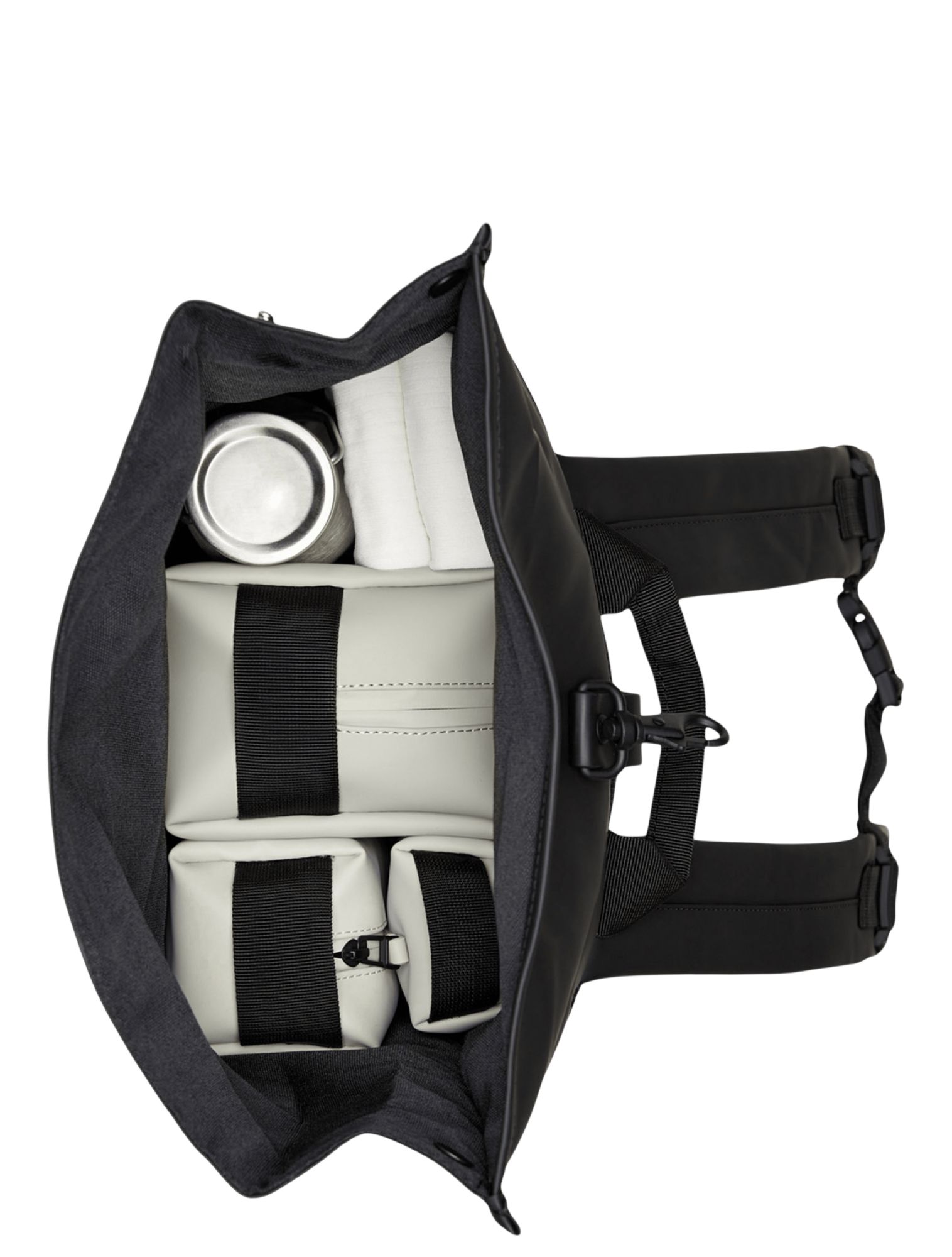 rugzak, bag, tasseninrichting, praktische zakken, georganiseerd