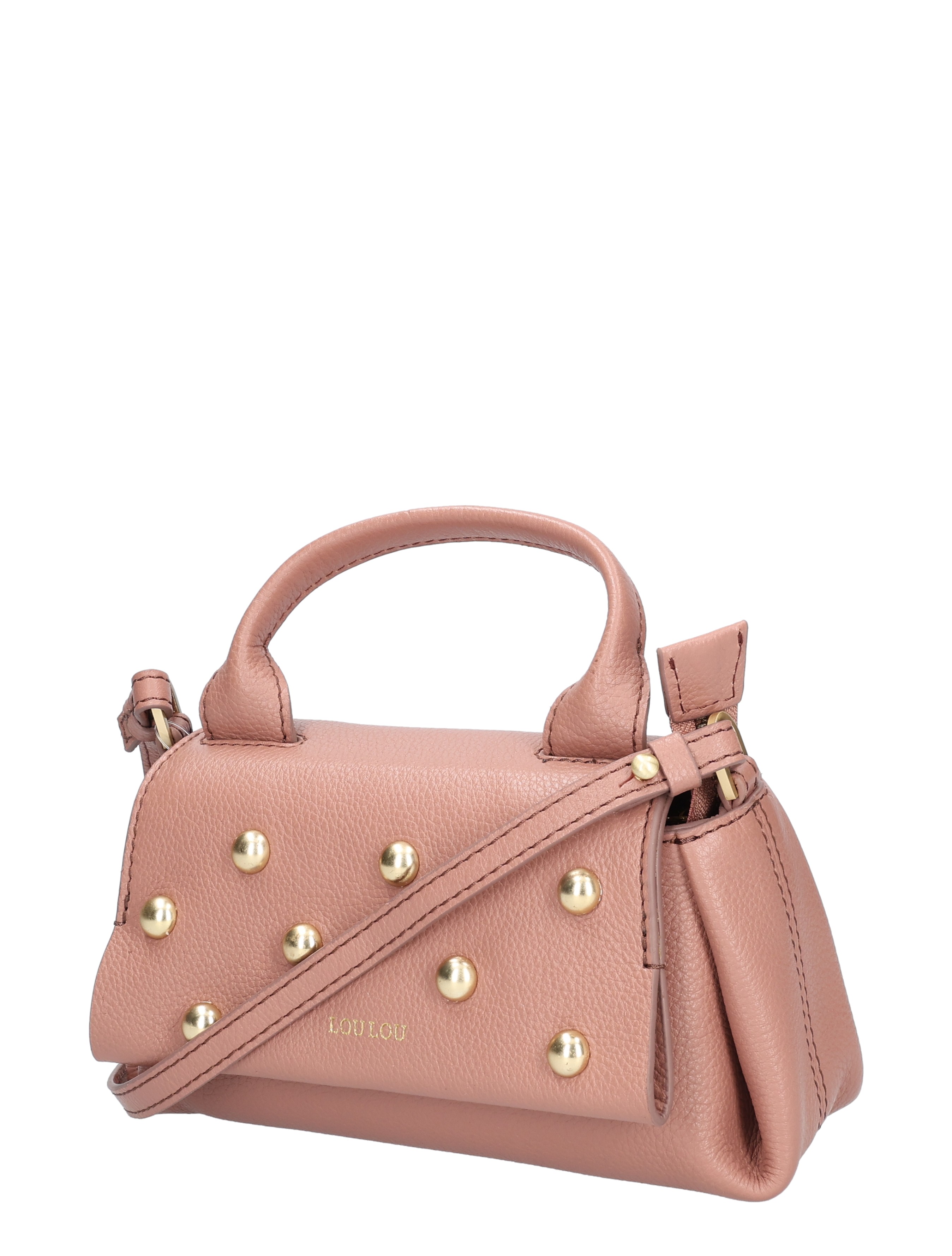 LouLou Essentiels - Mae studs 123 Mocha Mousse - Schoudertassen - Dames - 49614_48_2