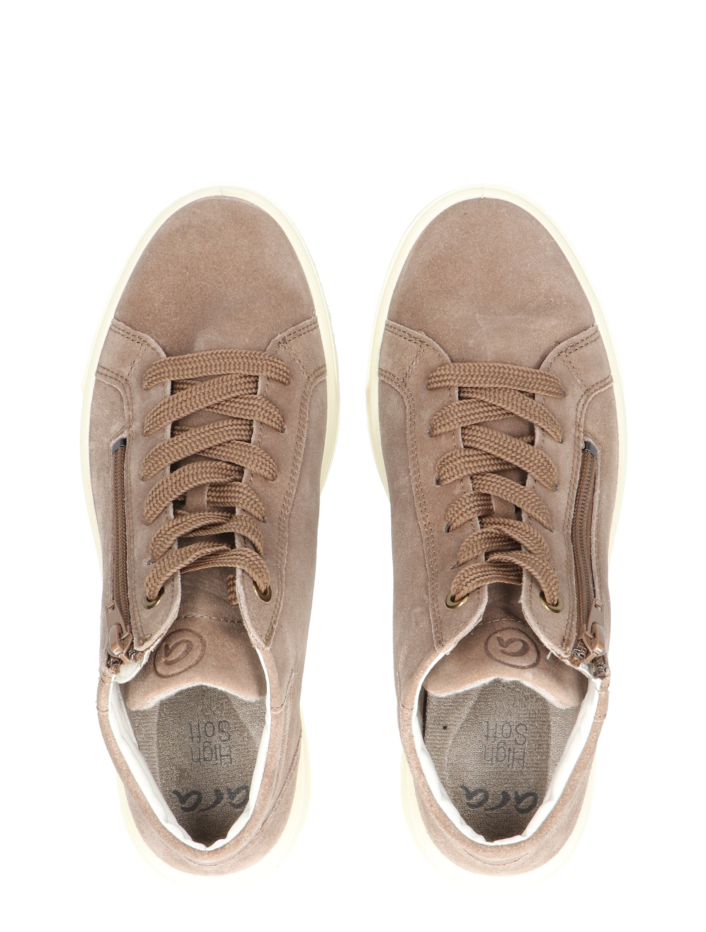 Ara - 12-50018-17 Sesam Beige G-Wijdte - Dames - Veterschoenen - Casual Veterschoenen - 48827_77_7