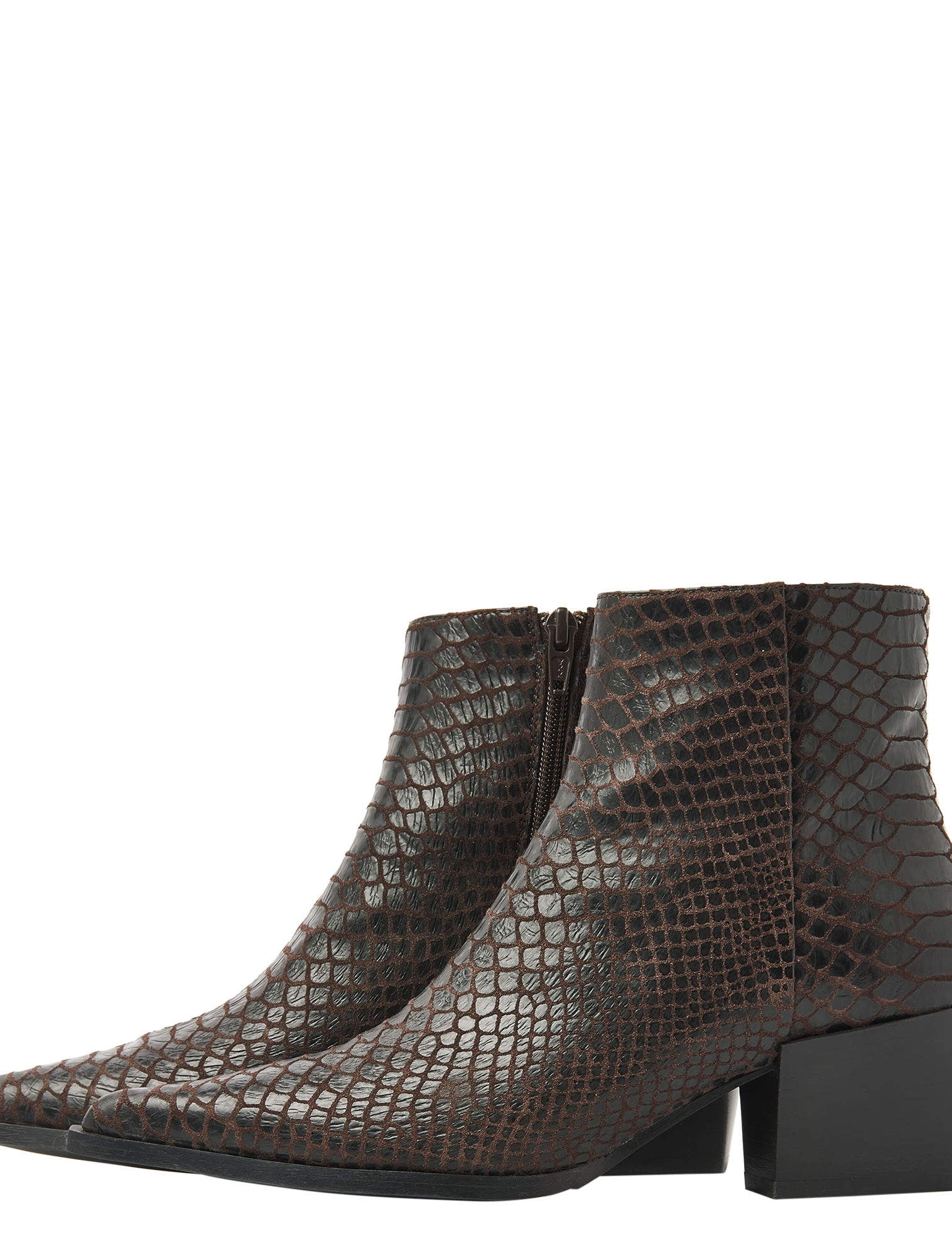 VIA VAI - Kate Malina 62332 01-307 Snake - Dames - Boots - Enkellaarsjes - 50074_22_5