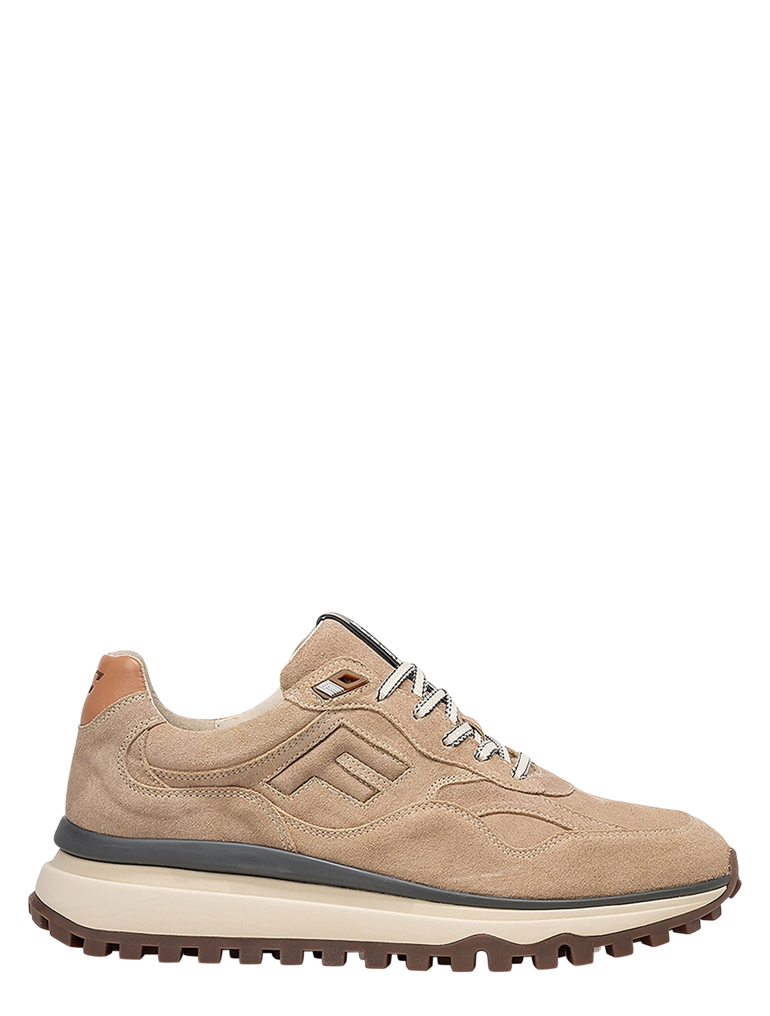 Floris van Bommel - De Gripper SFM-10238 22-03 LightBrown G+ Wijdte - Heren - Lage Sneakers - Sneakers - 50121_22_1