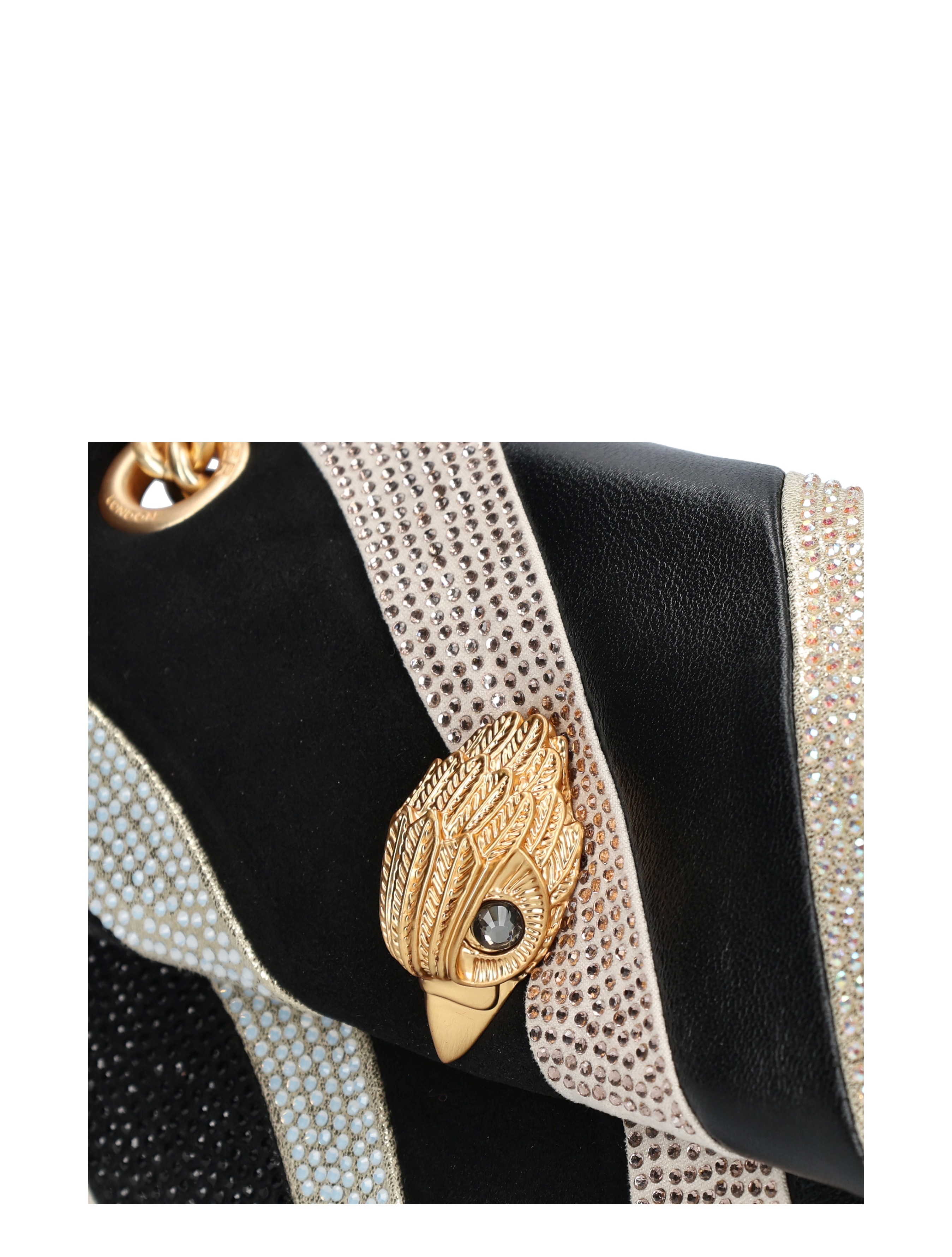 Kurt Geiger - Mini Kensington Bag 4374309189 09 Black Other - Dames - Schoudertassen - 47983_15_4