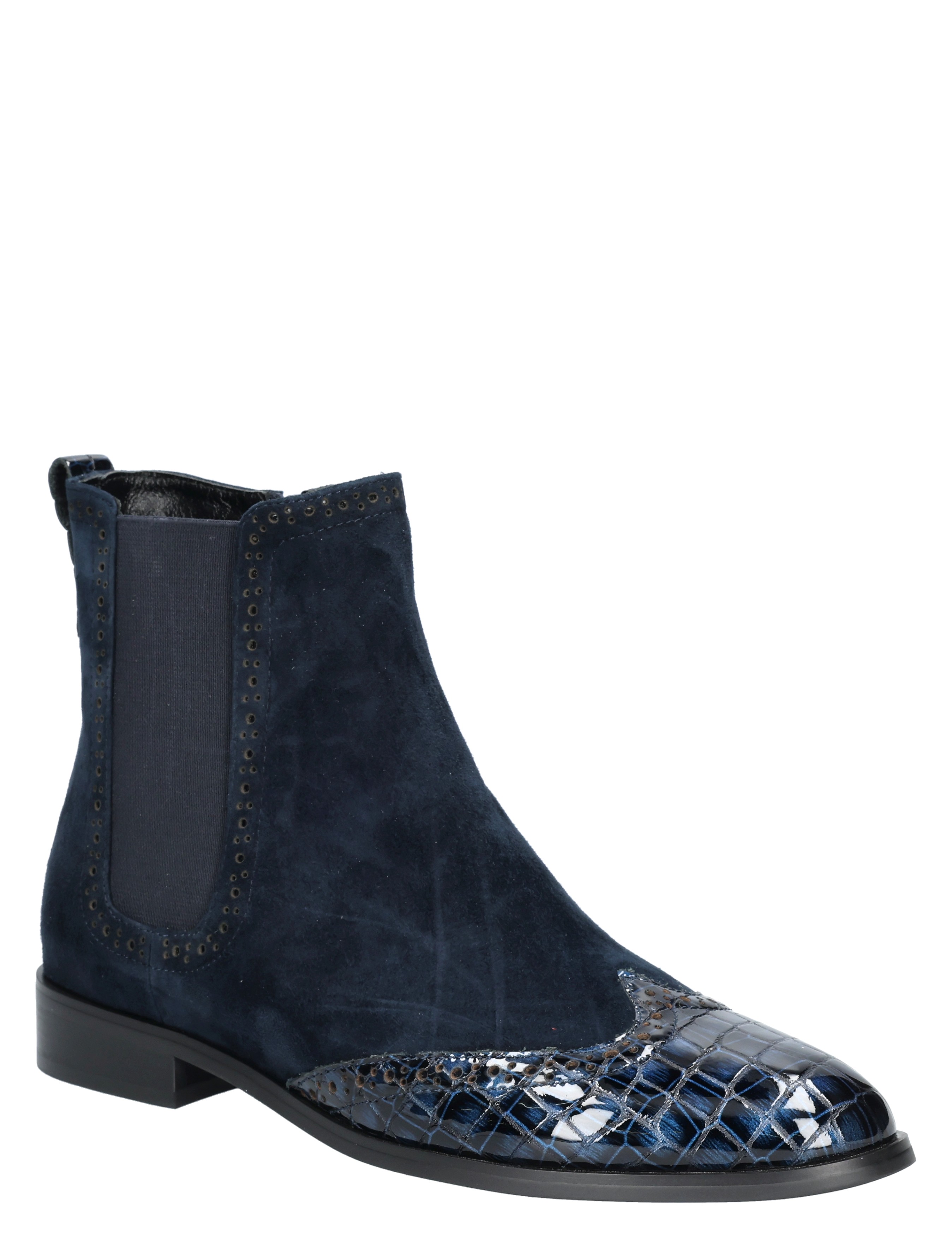 Di Lauro - Sheralyn Dark Blue - Dames - Boots - Chelsea Boots - 49518_33_3