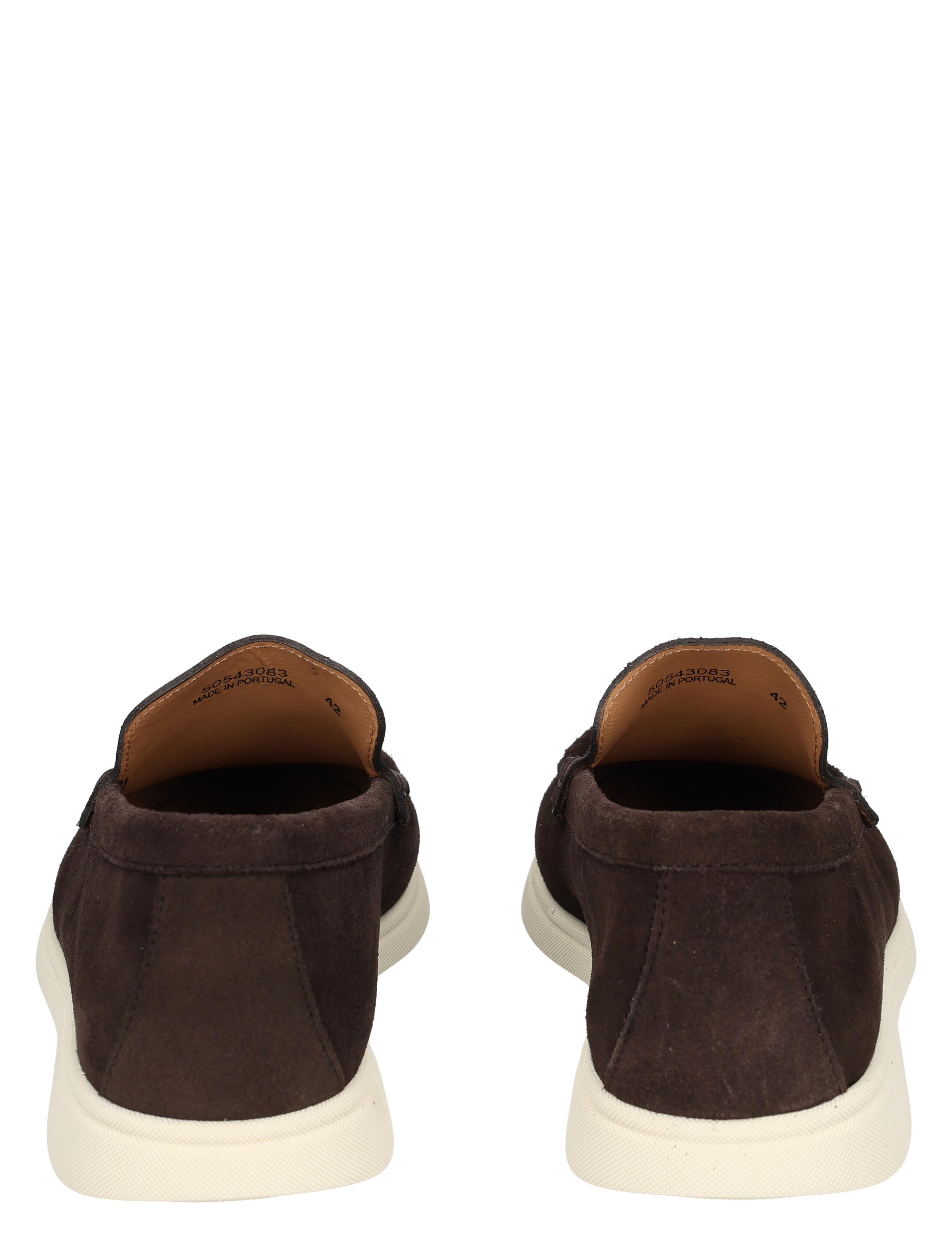 suede, bruin, herenschoen, casual, slip-on