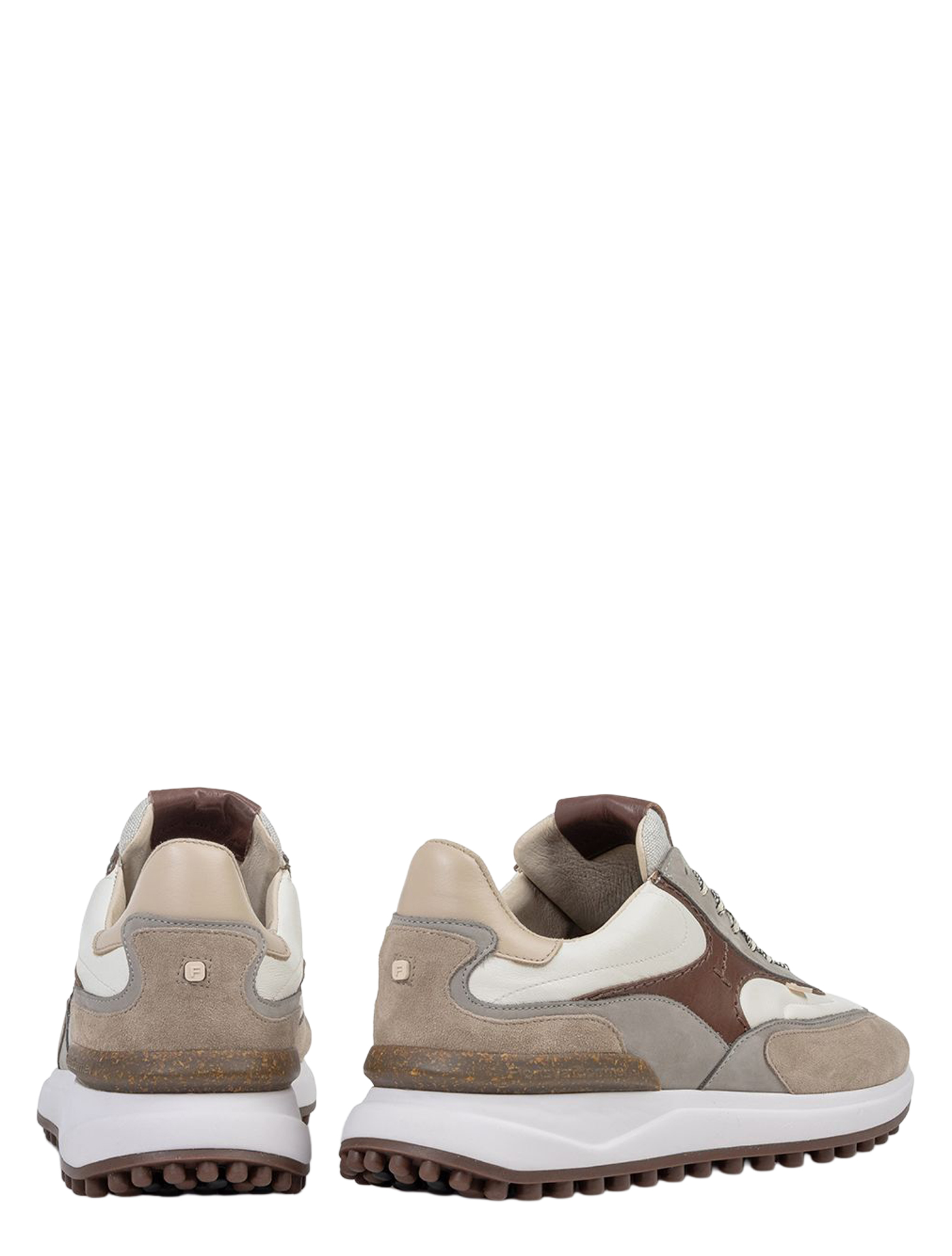 Floris van Bommel - Noppi 10207 37.10 White G+Wijdte - Heren - Lage Sneakers - Sneakers - 51424_87_4