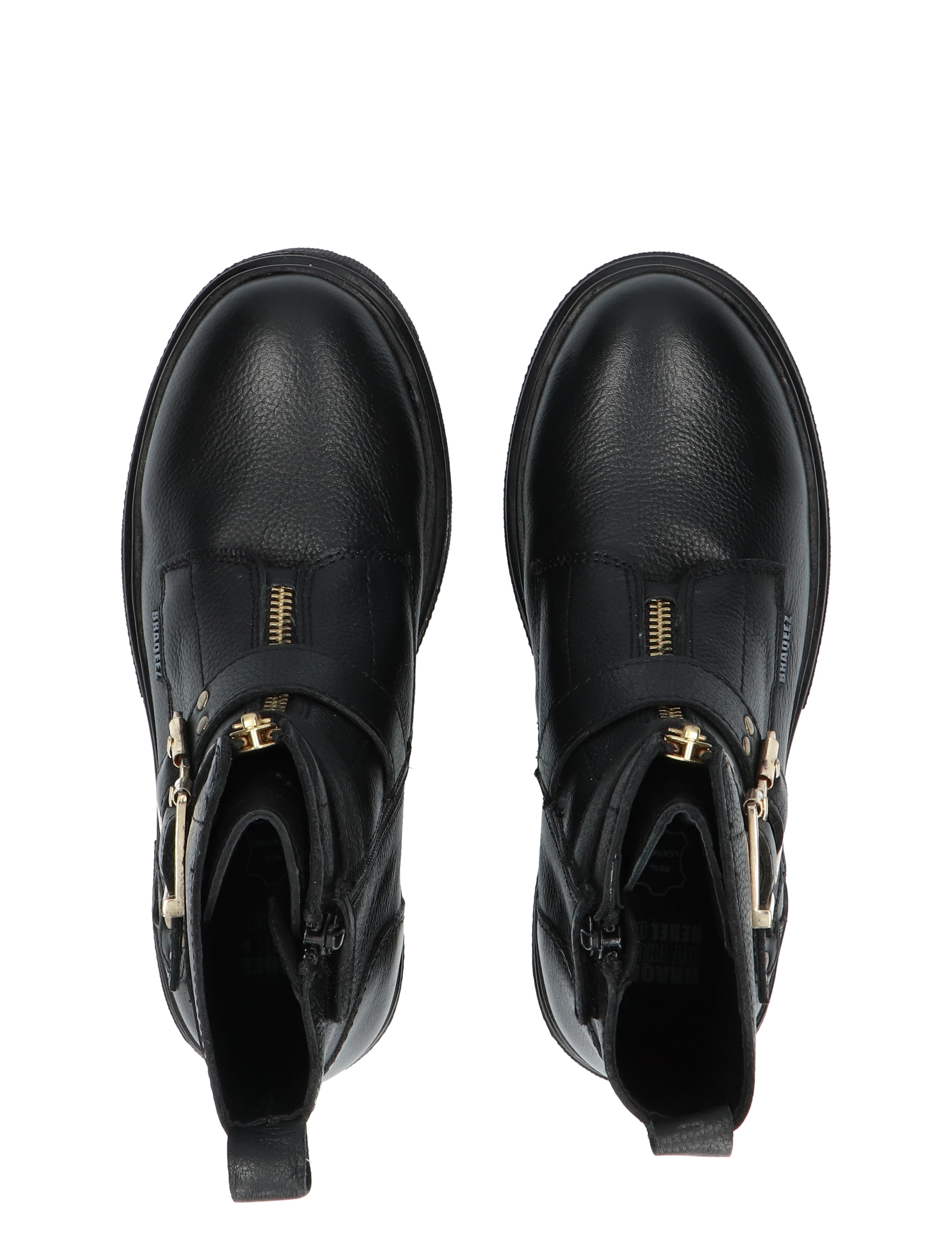 Braqeez - 424783 424783 589 Black - Meisjes - Boots - Biker Boots - 45736_11_7