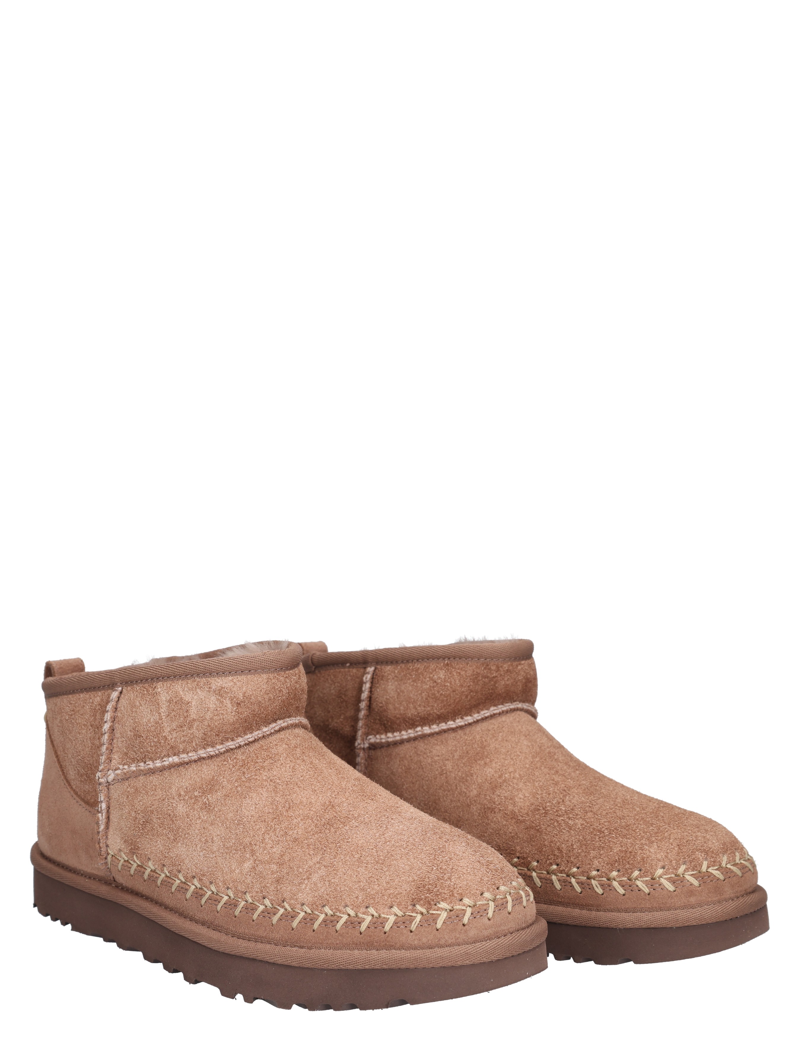 UGG - Classic Ultra Mini Biarritz Rocky Oak - Dames - Boots - Enkellaarsjes - 48129_22_5
