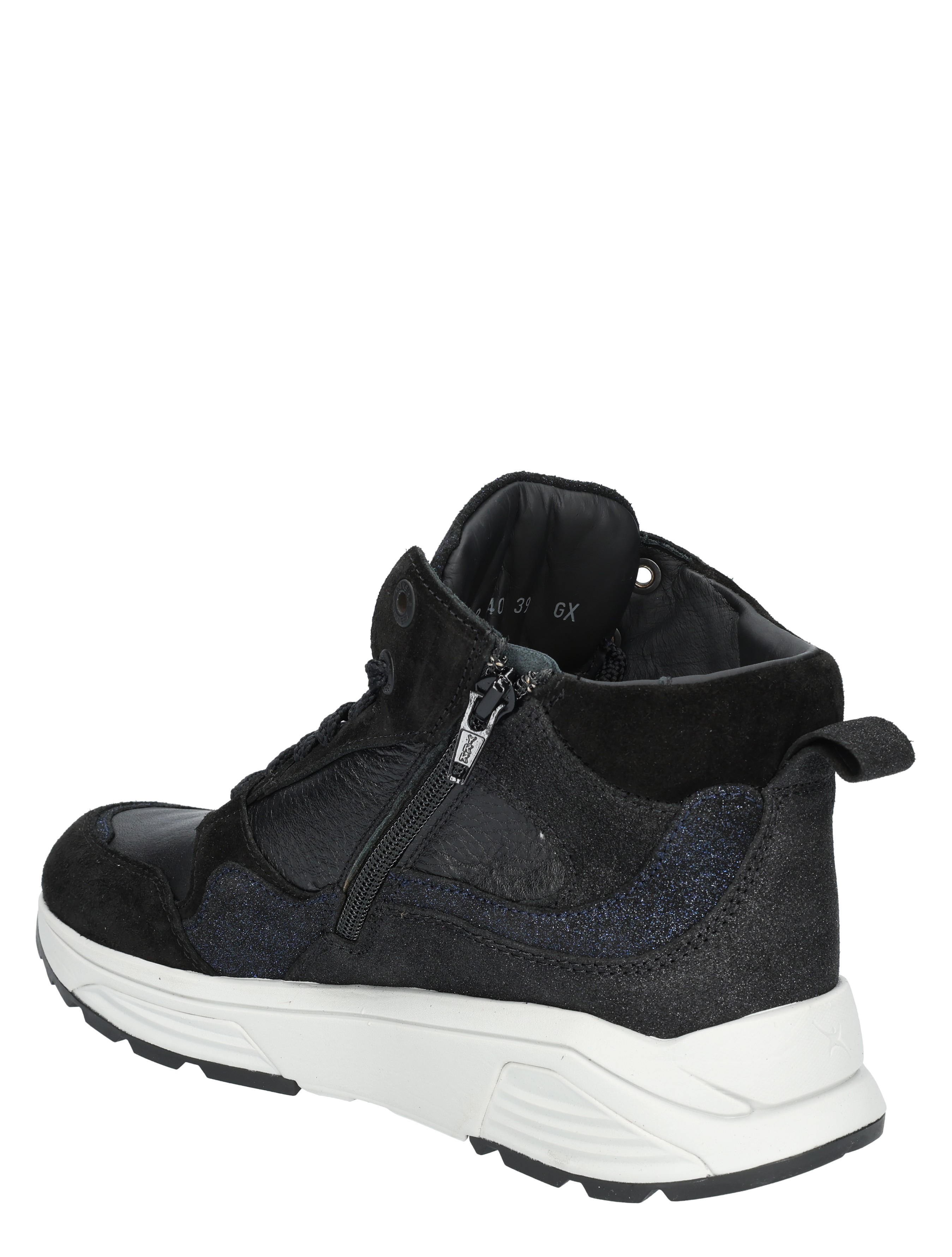 Xsensible - 33008.3 040 Black Combi G-Wijdte - Dames - Boots - Veter Boots - 49418_11_4