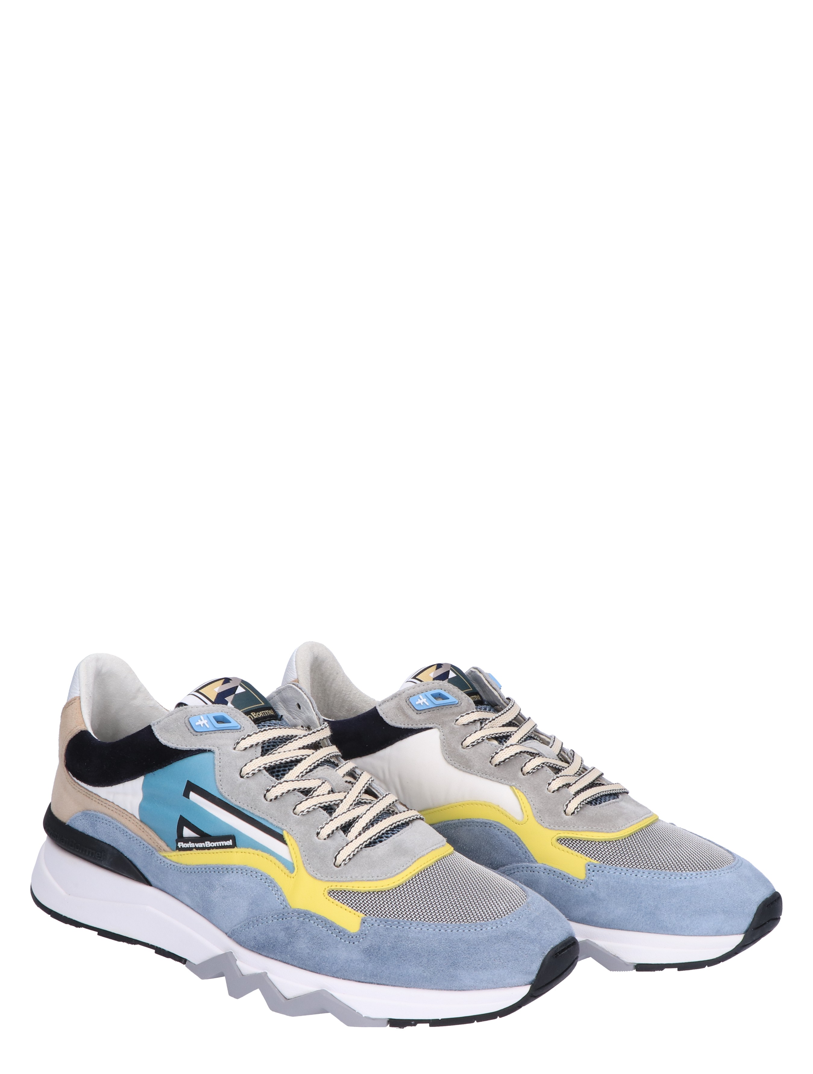 Floris van Bommel - De Zager 42-03 Light Blue G+ Wijdte - Heren - Lage Sneakers - Sneakers - 47123_33_5
