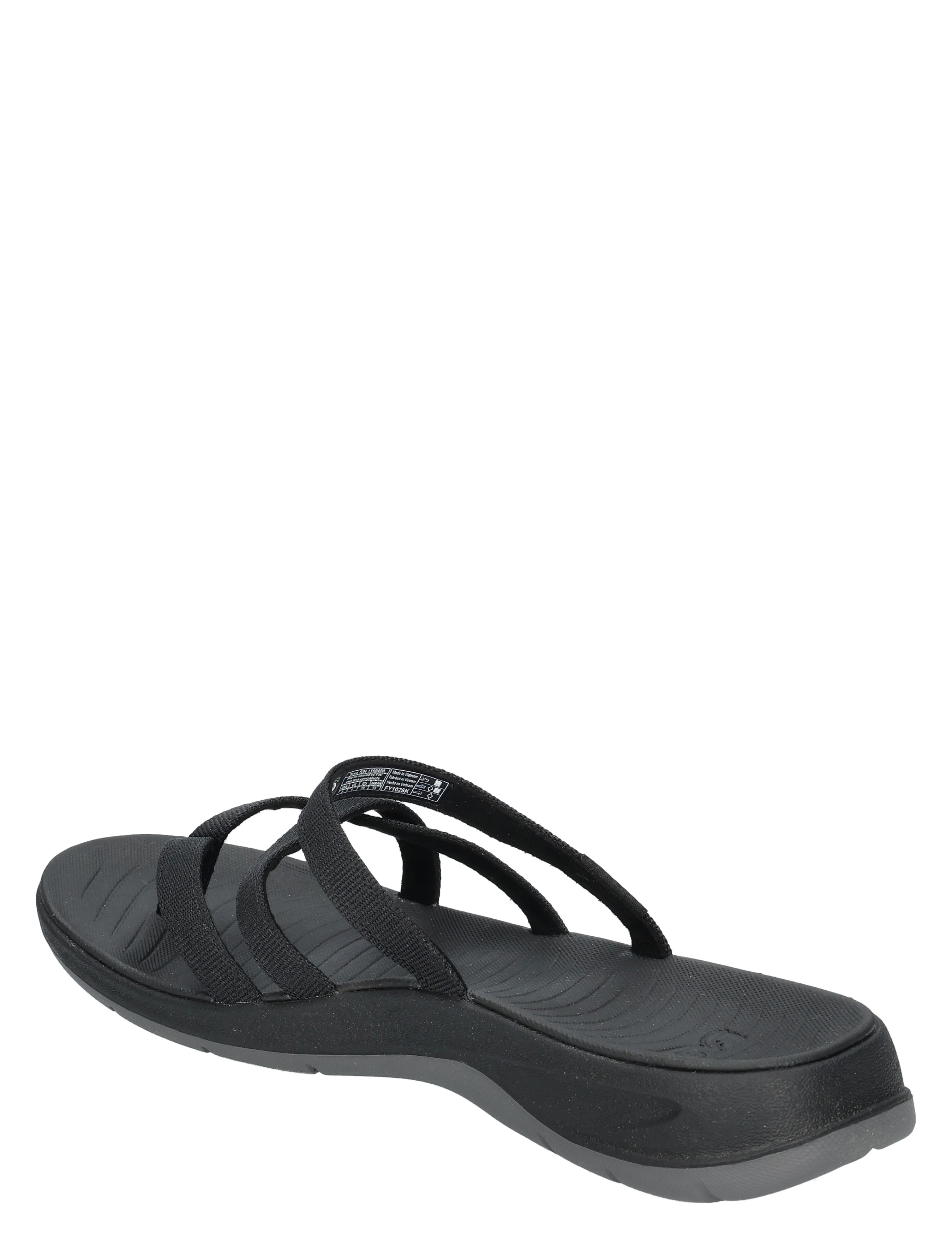 slipper, sandalen, zwarte, enkelband, comfort