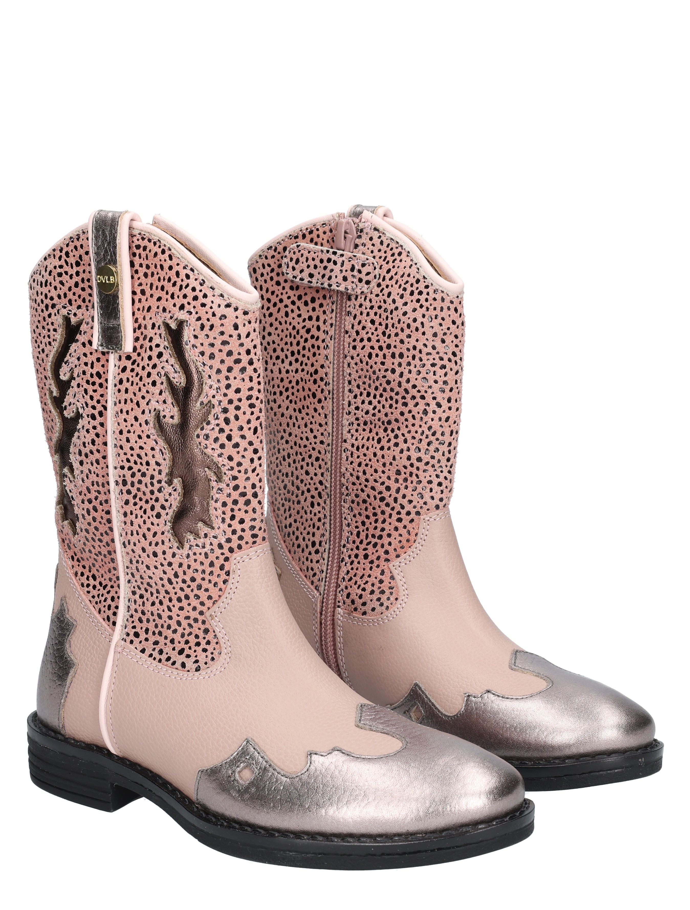 Develab - 44418 479 Old Pink Fantasy - Meisjes - Boots - Cowboylaarzen - 49250_48_5