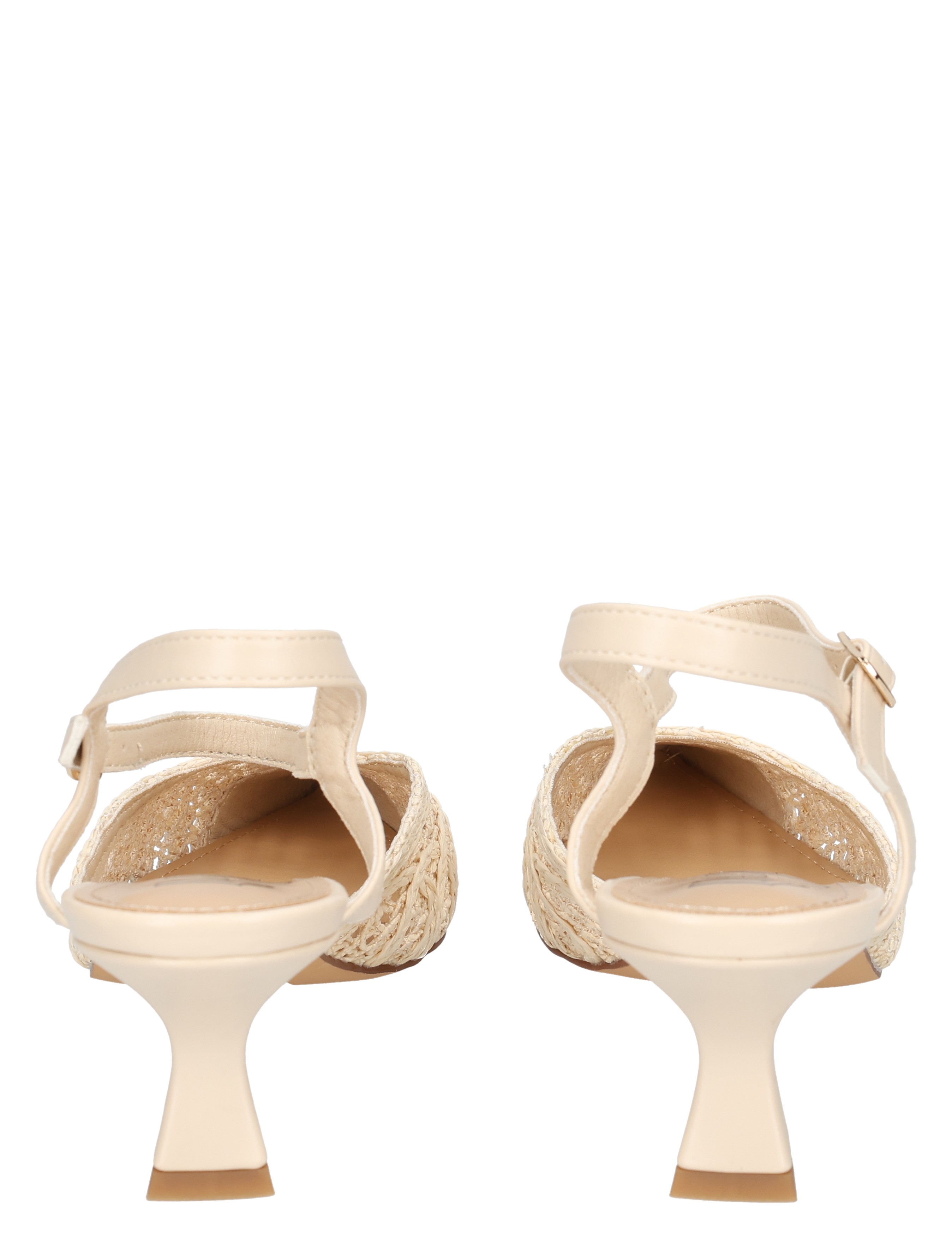 Lisa & Jo - Zea Off White Raffia - Dames - Pumps - 50199_77_6