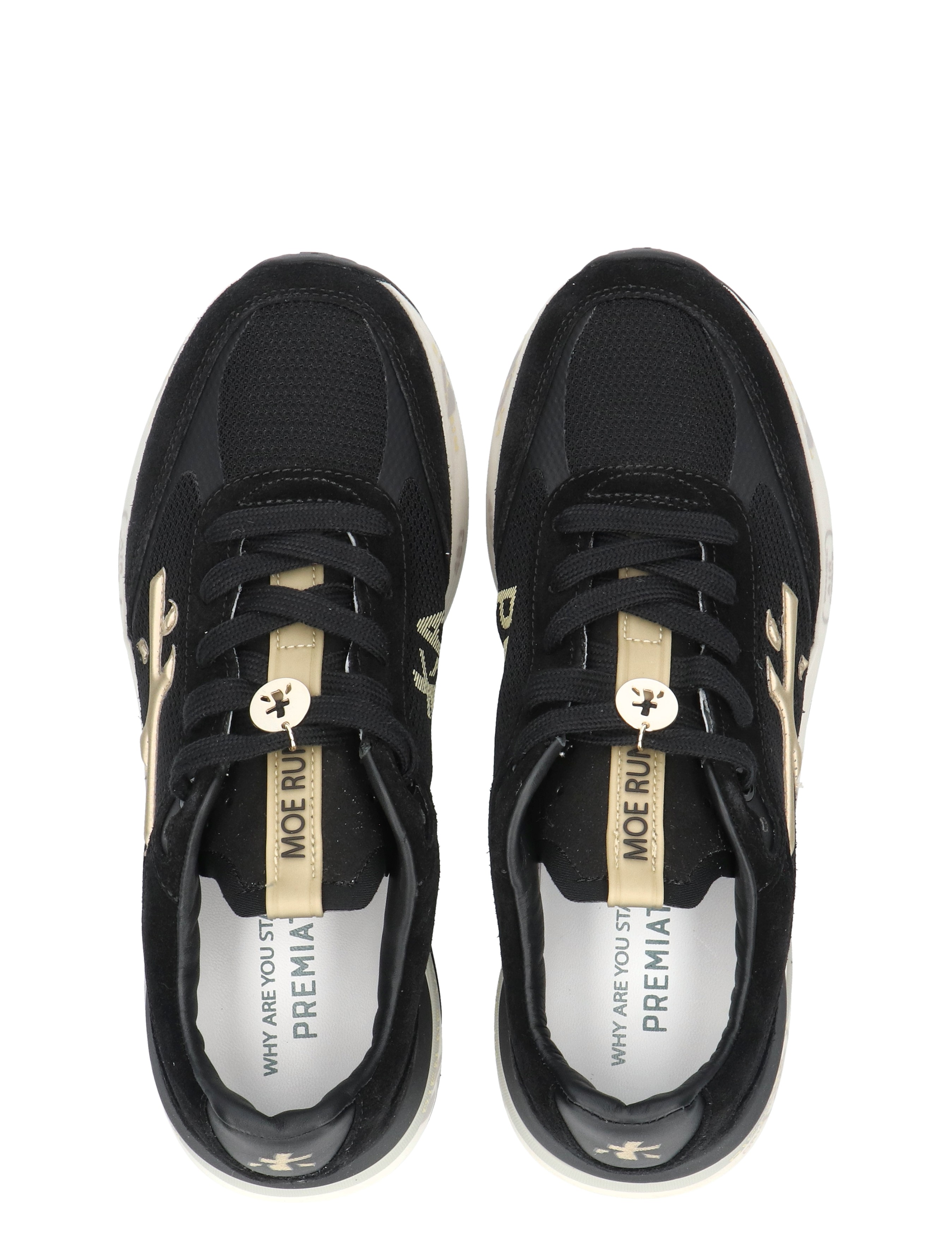 sneakers, zwart, veters, sportschoen, premium
