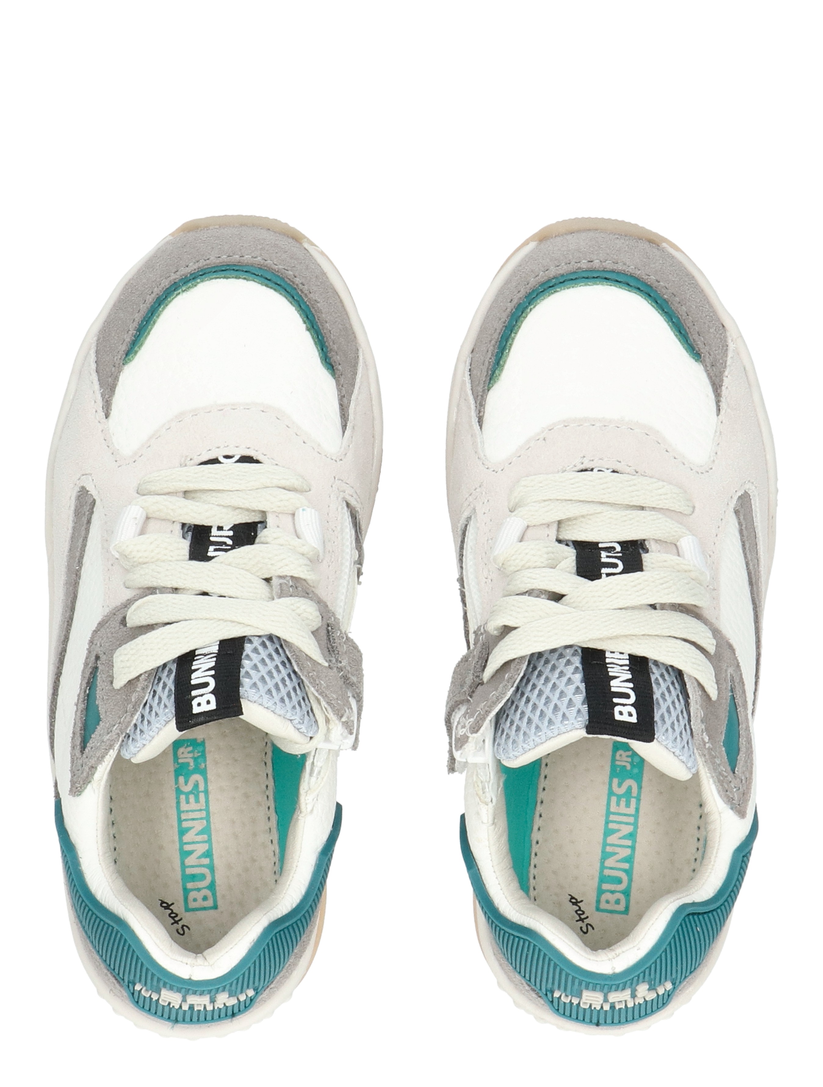 Bunnies - Cody Chunky Grey - Jongens - Veterschoenen - 50608_98_7