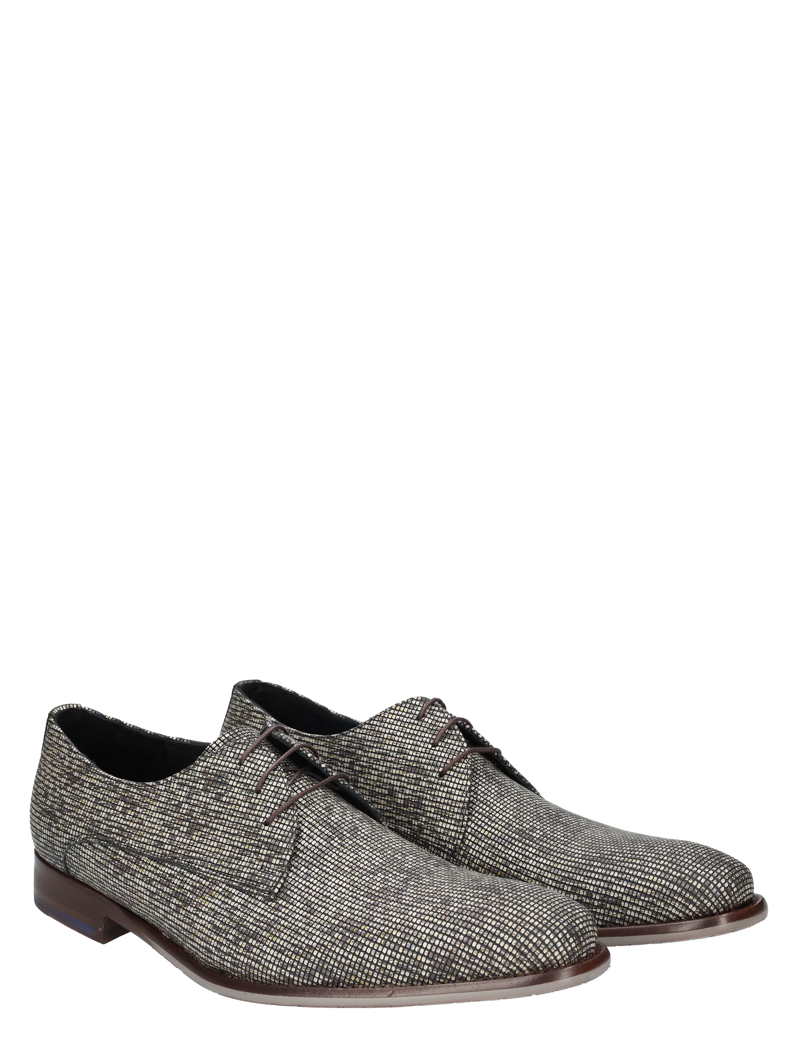 schoenen, veterschoenen, heren, lakleer, patroon