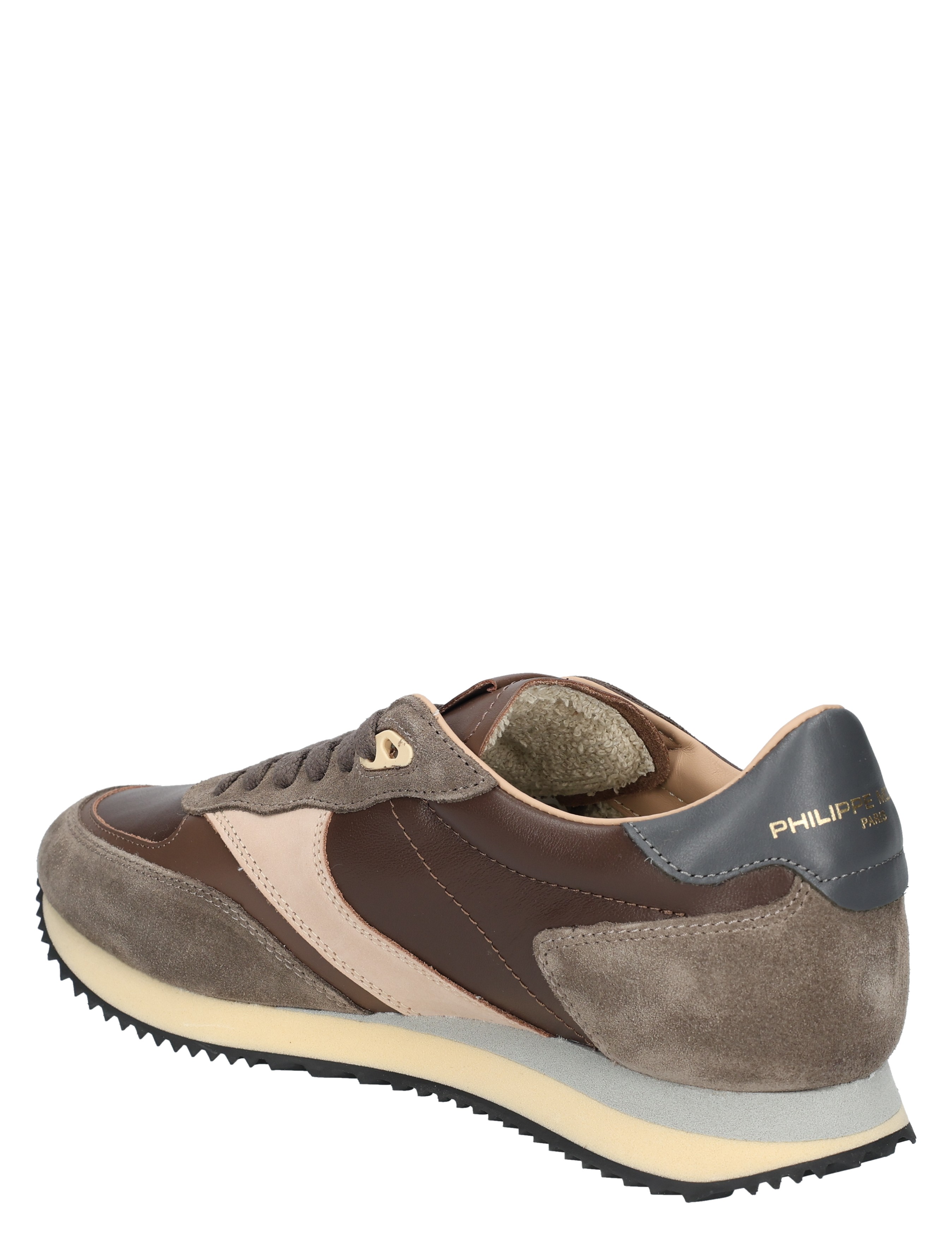 sneaker, low heel, luxe sneaker, leder, taupe