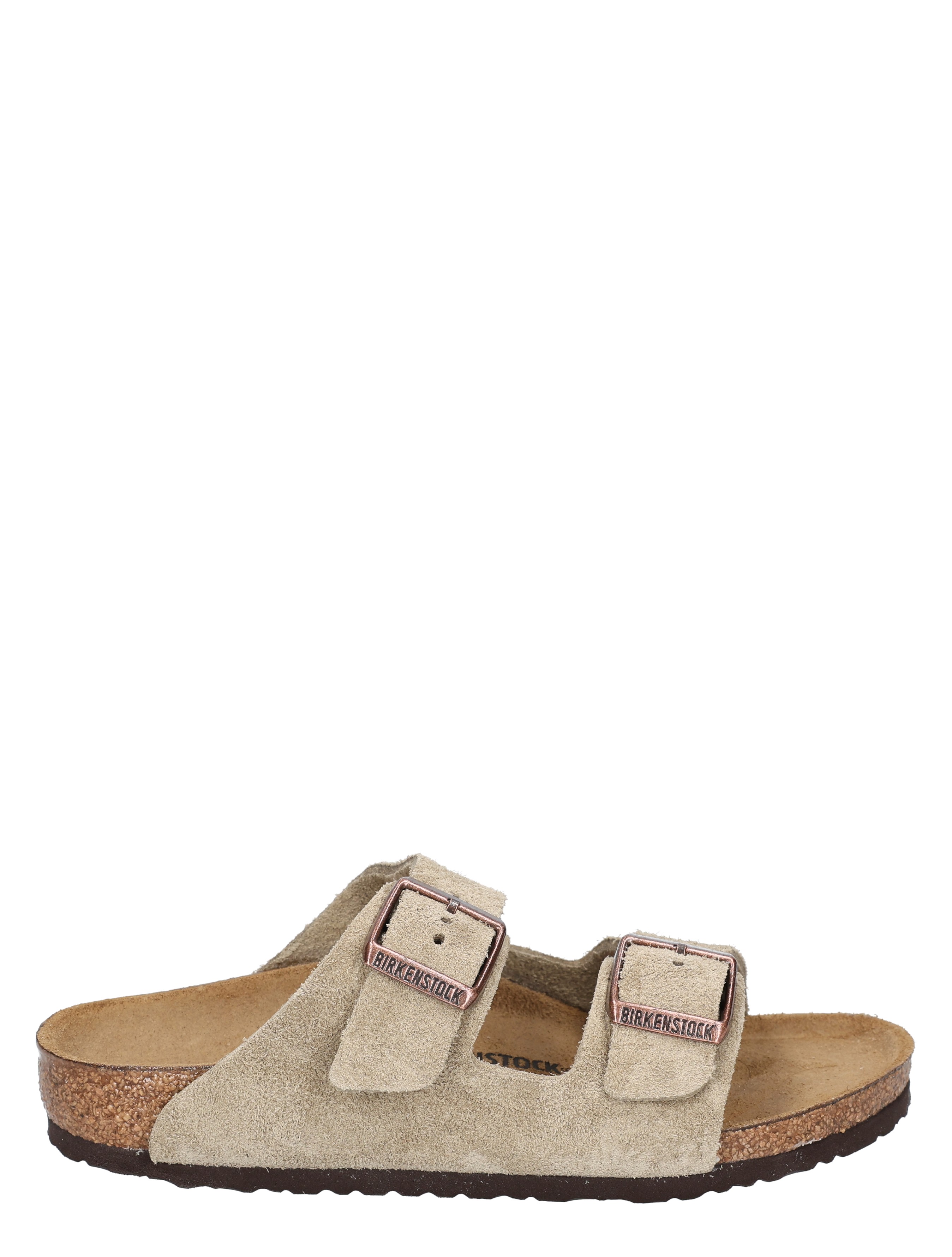 Birkenstock - Arizona Kids Suede  Taupe Narrow - Meisjes - Slippers - 50687_77_2