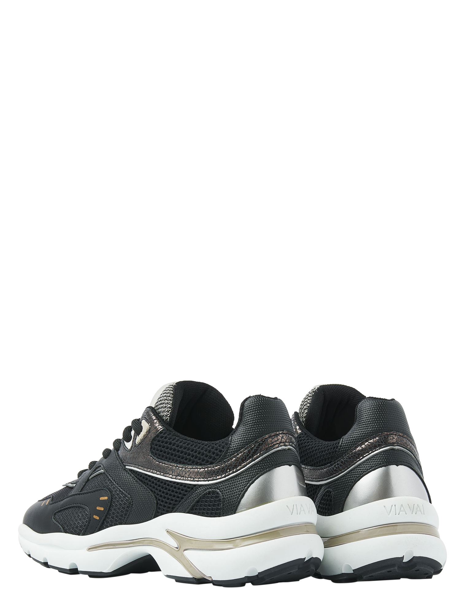 VIA VAI - Vesper Kelsey 62218 06-900 Black - Sneakers - Dames - Lage Sneakers - 50046_11_3