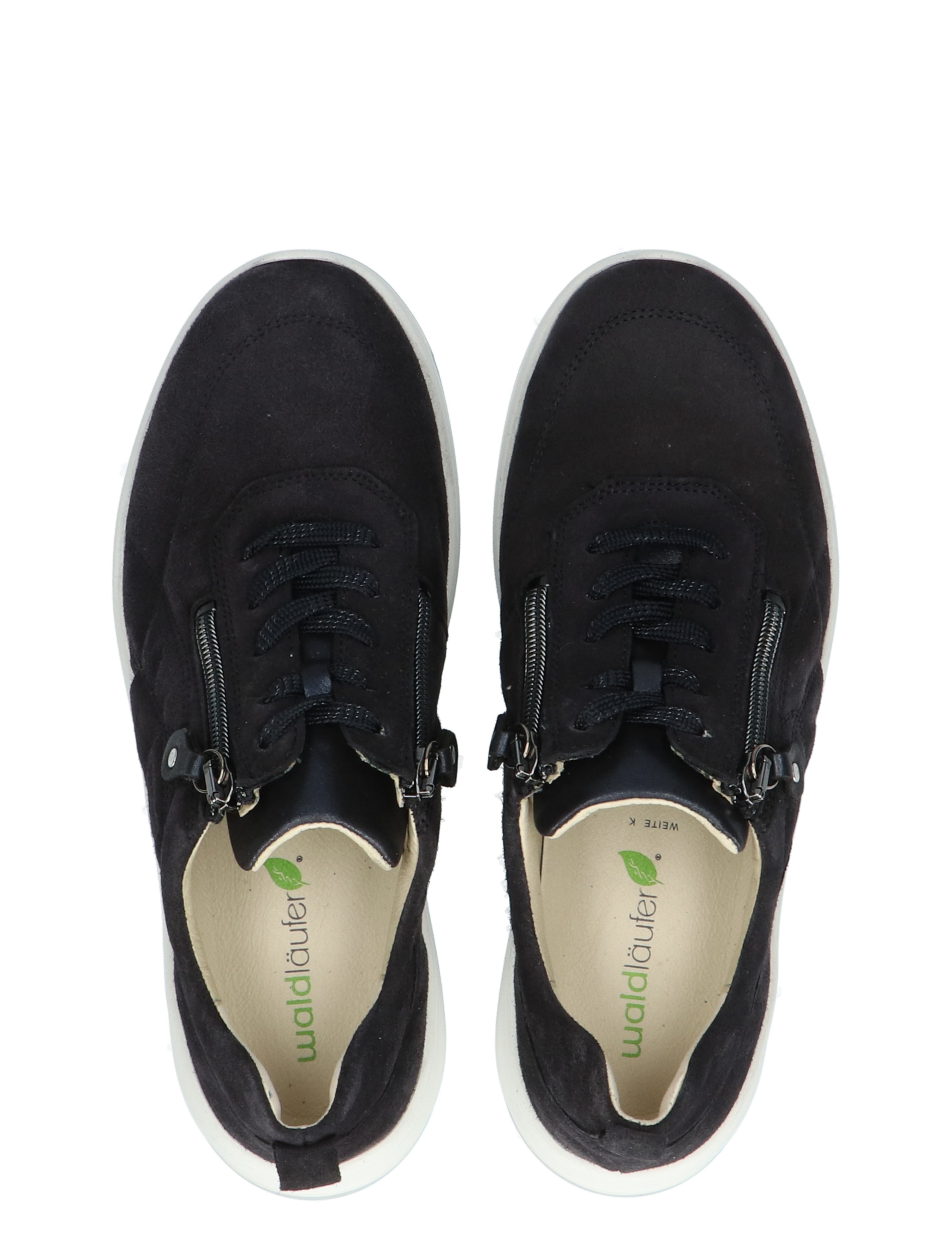 Waldlaufer - 698001 Bronx Blue K-Wijdte - Dames - Veterschoenen - Casual Veterschoenen - 43955_33_7