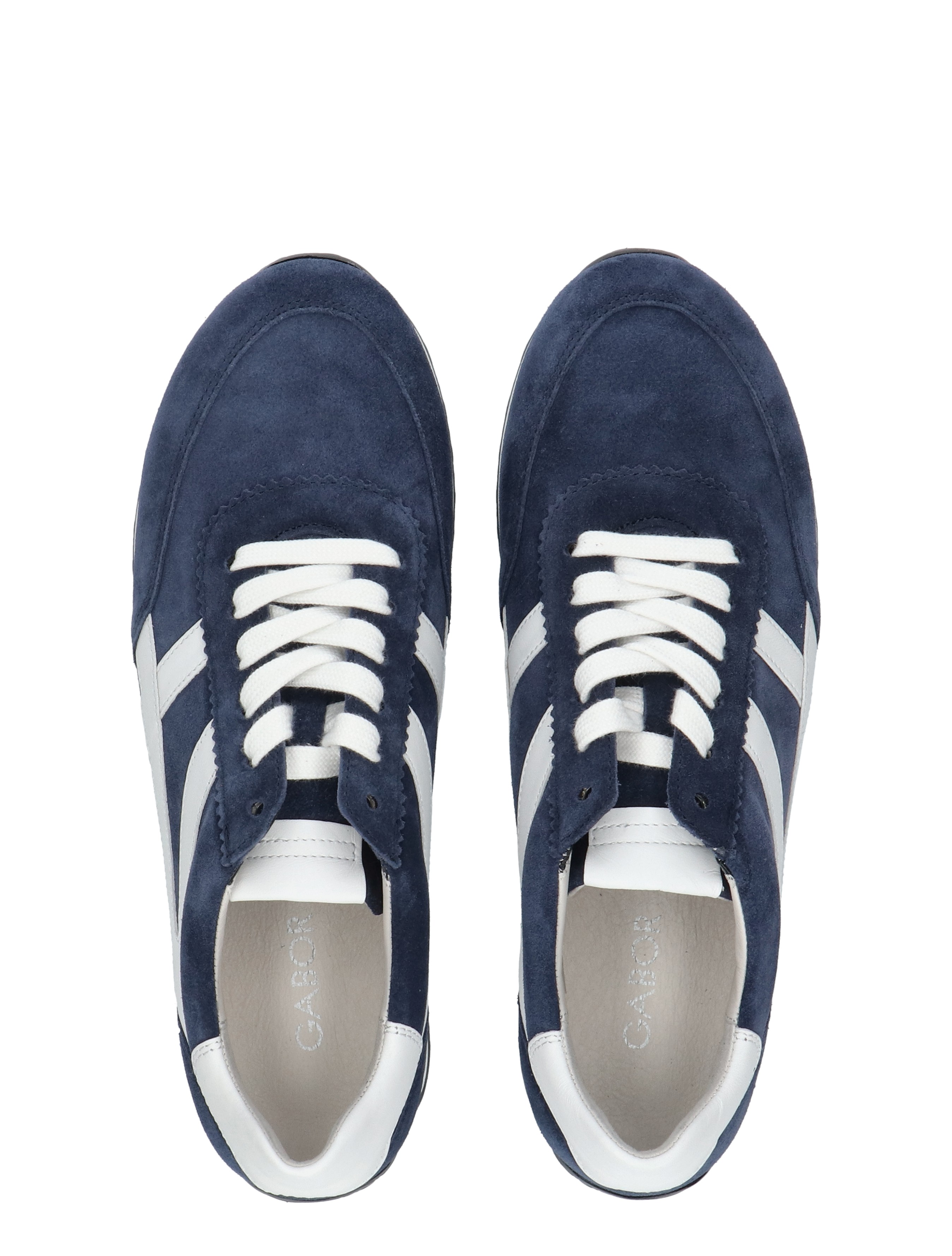 Gabor - 86.556.36 36 marine/weiss - Dames - Veterschoenen - Casual Veterschoenen - 50000_33_7