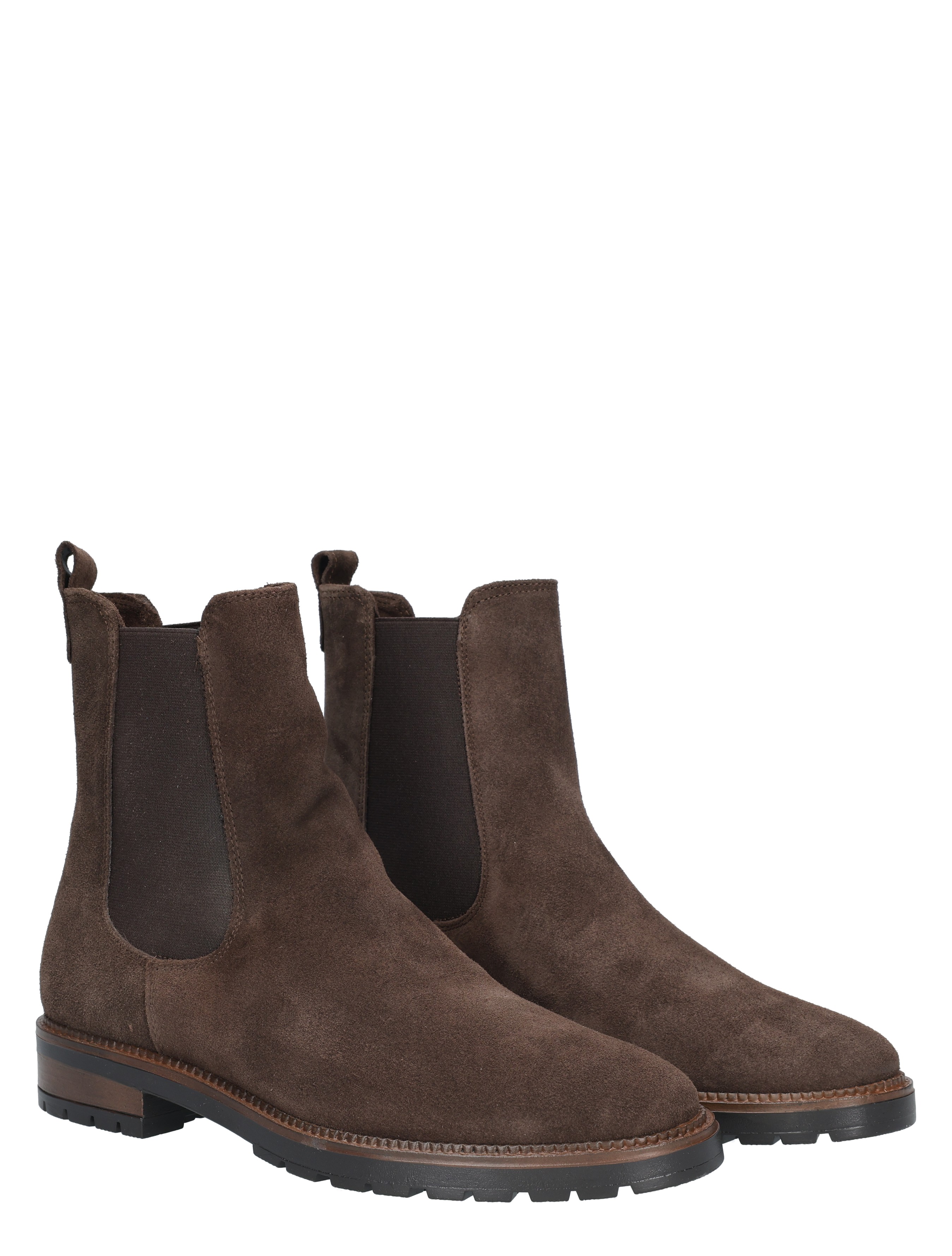 Gioia - Solayne 2540017 218 Coffee Suede - Dames - Boots - Enkellaarsjes - 49538_22_5