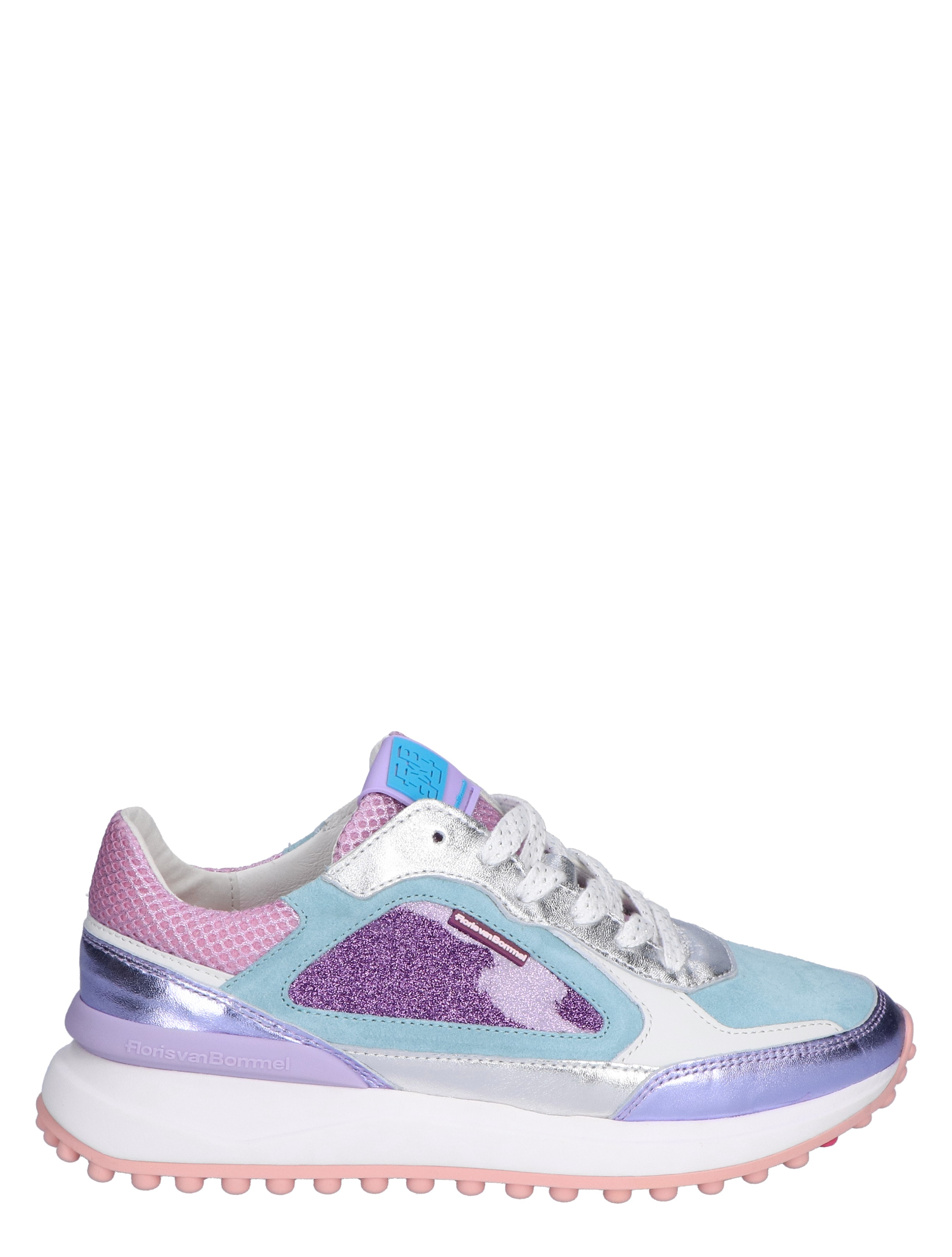 Floris van Bommel - Noppi  43-01 Purple G-Wijdte - Sneakers - Dames - Lage Sneakers - 47135_47_1