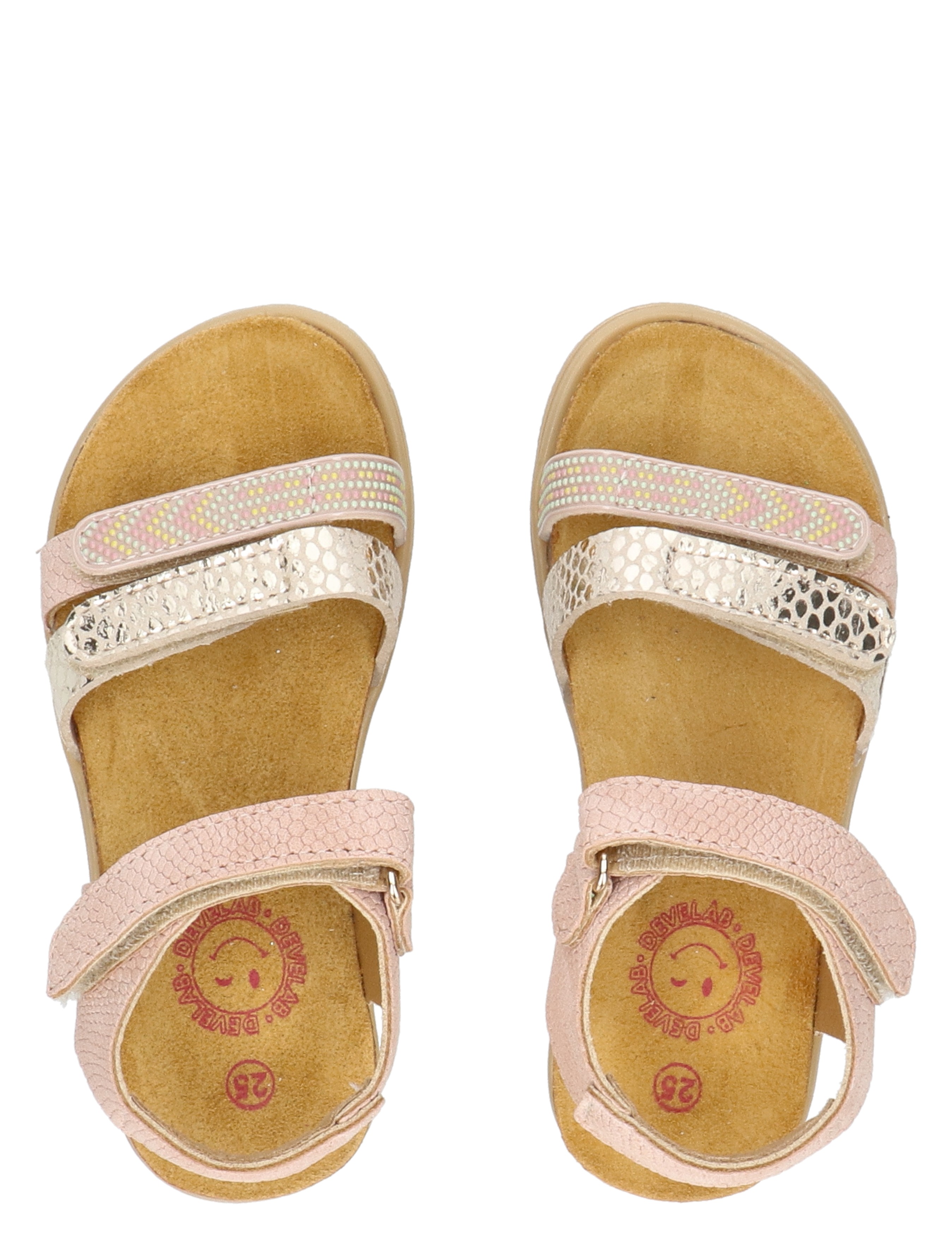 Develab - 48522 Old Pink Fantasy - Meisjes - Sandalen - 50542_48_6