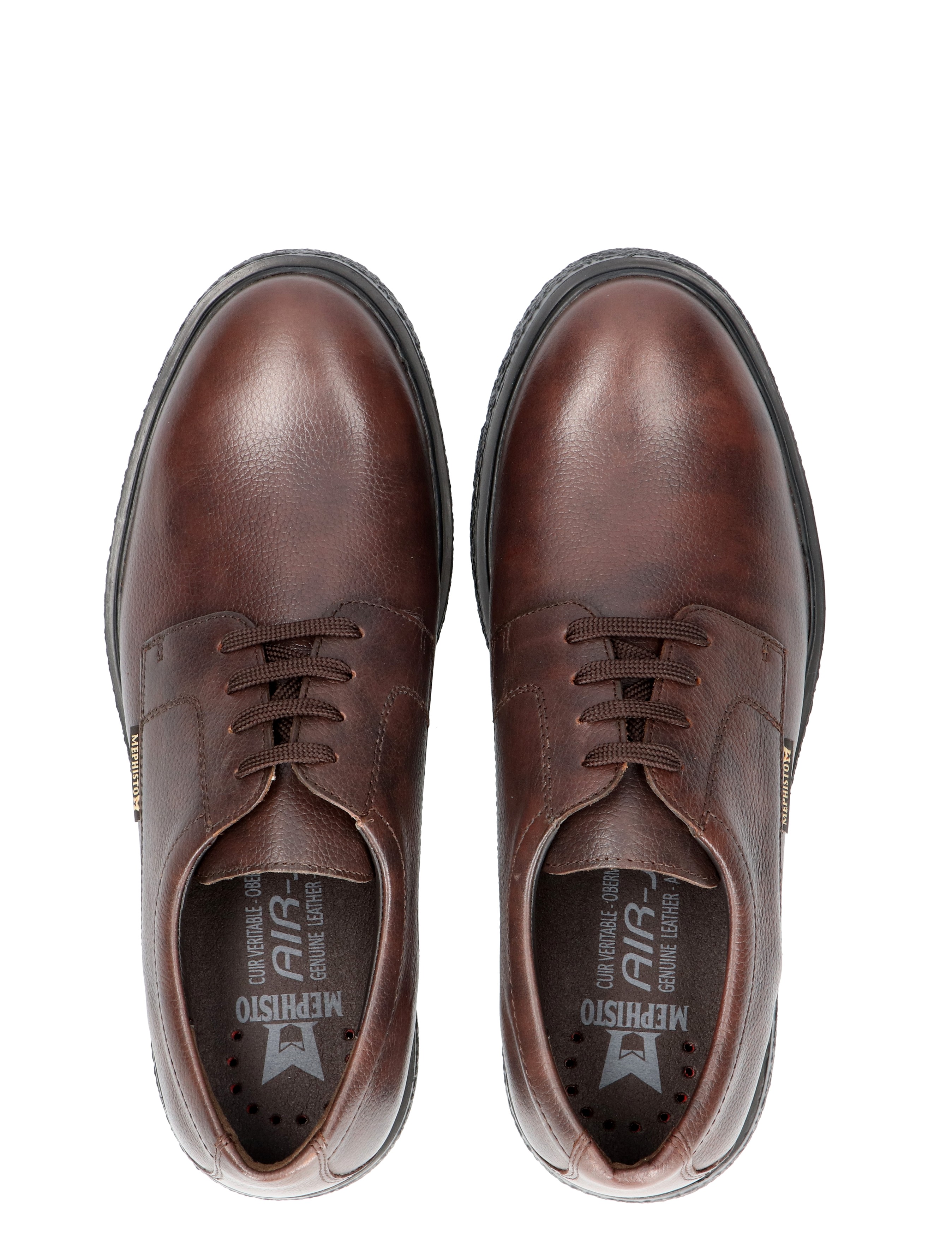 Mephisto - Eddy Nevada Brown G-Wijdte - Heren - Veterschoenen - Casual Veterschoenen - 49132_22_7