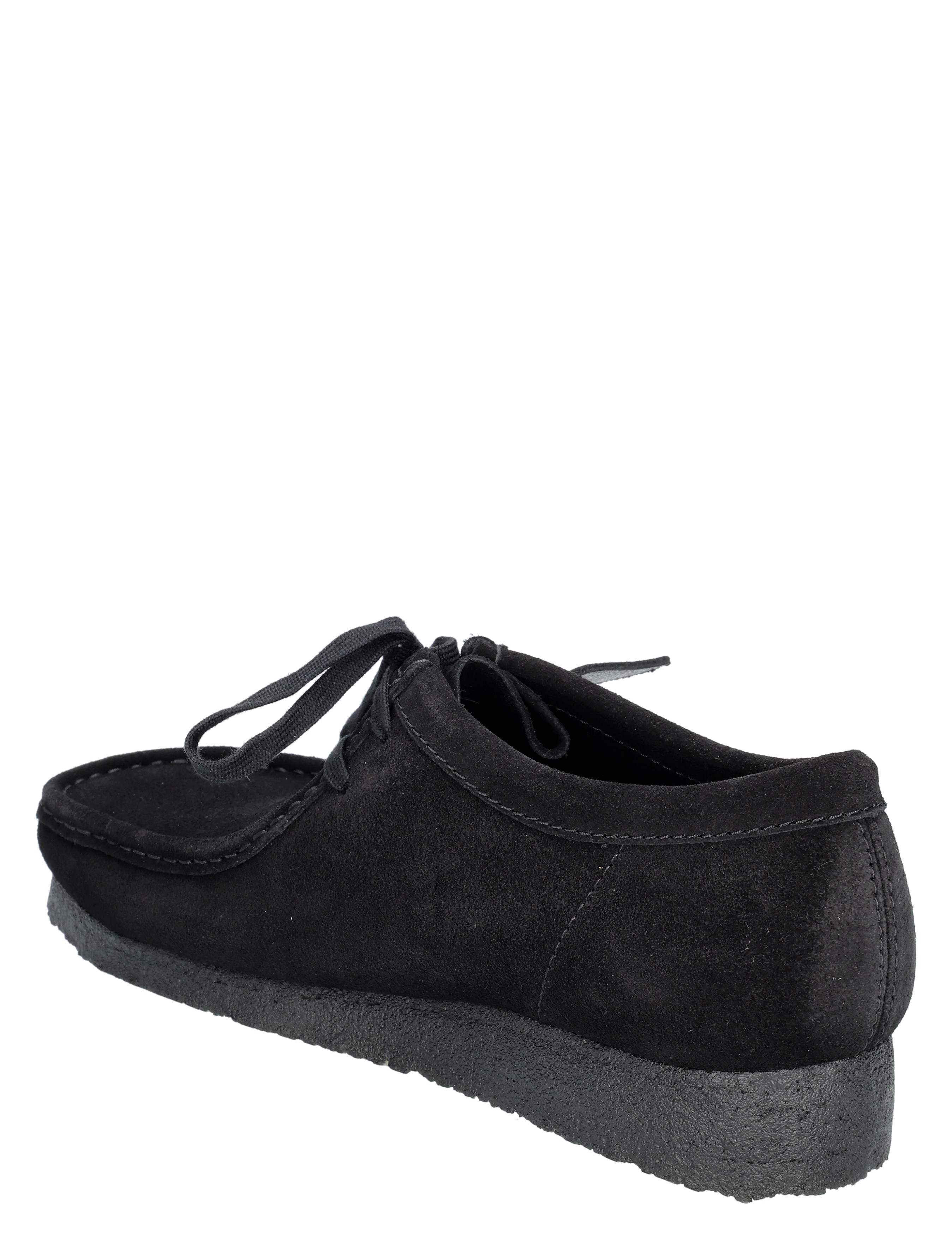 Clarks Originals - Wallabee 25155519 Black Suede - Heren - Veterschoenen - Casual Veterschoenen - 50993_11_4