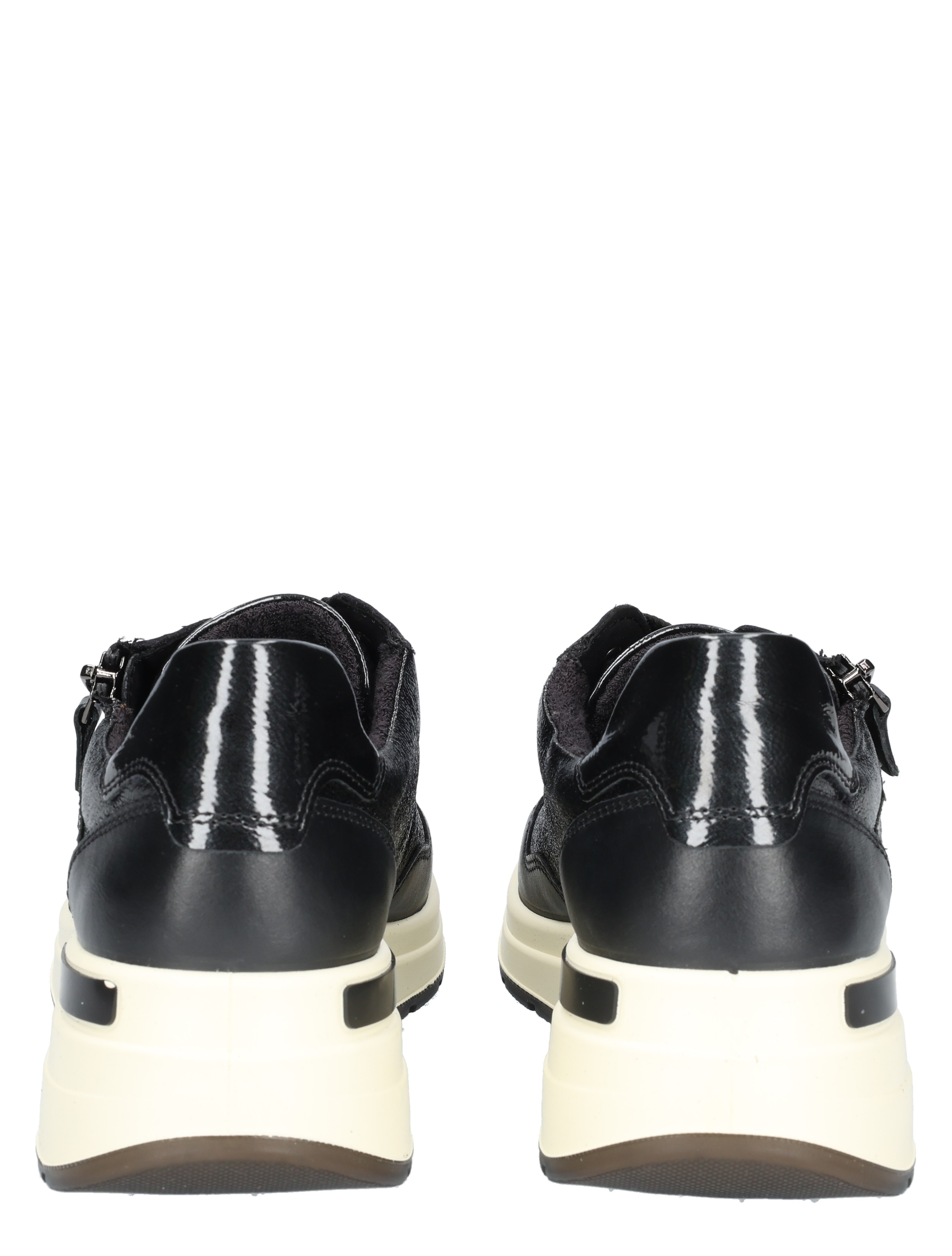 Ara - Garda 12-57702-21 Black Steel H-Wijdte - Dames - Veterschoenen - Casual Veterschoenen - 48836_11_6