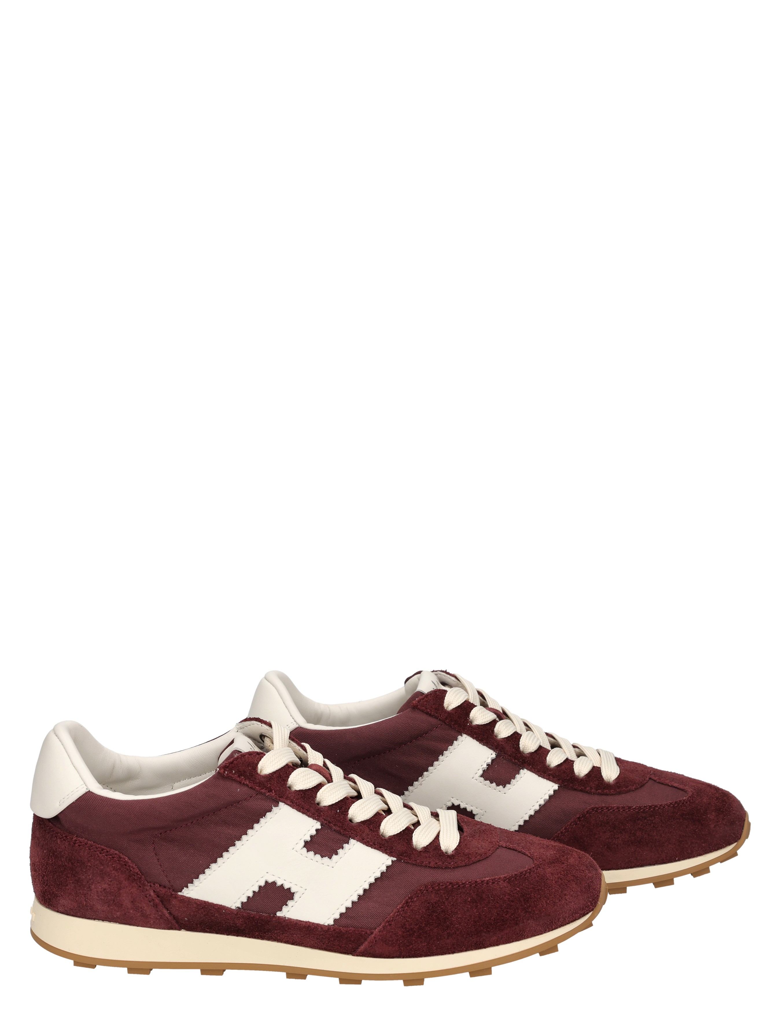 herensneakers, casual schoen, burgundy, suède, lichte zool
