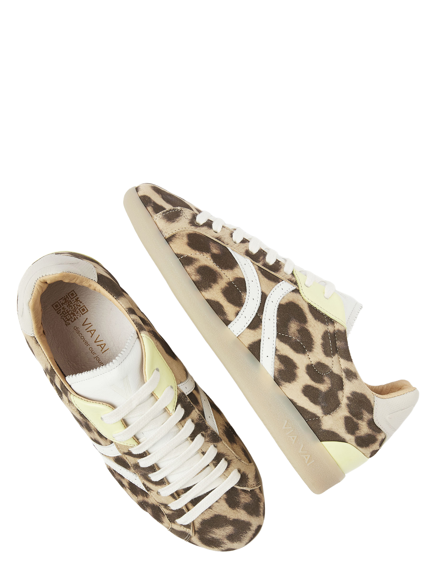 VIA VAI - 62394 Nilla Khloe 02-315 Giaguaro Brown - Sneakers - Dames - Lage Sneakers - 51363_72_4