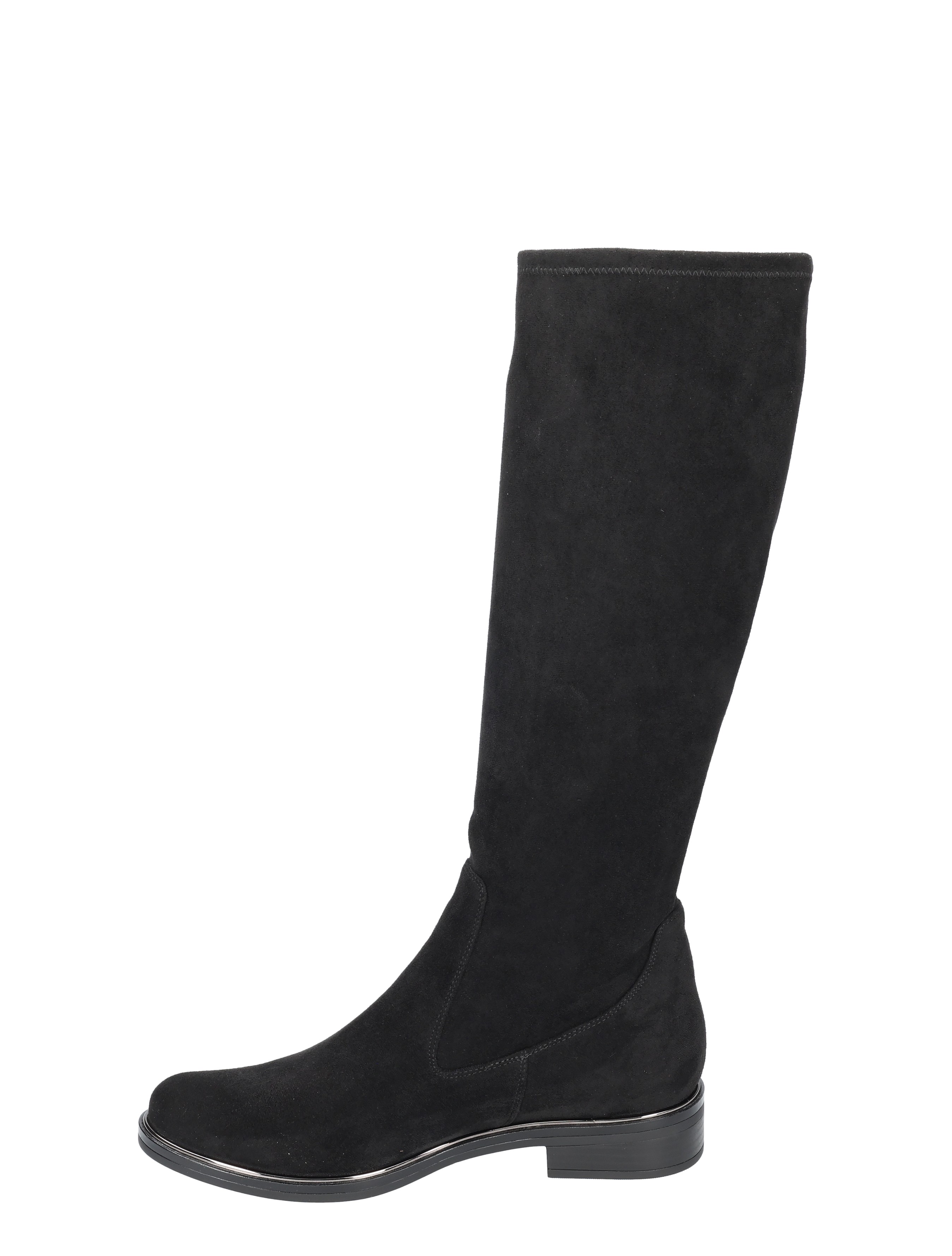 Caprice - 9-25512-41 044 Black Stretch - Dames - Boots - Lange Laarzen - 51201_11_2