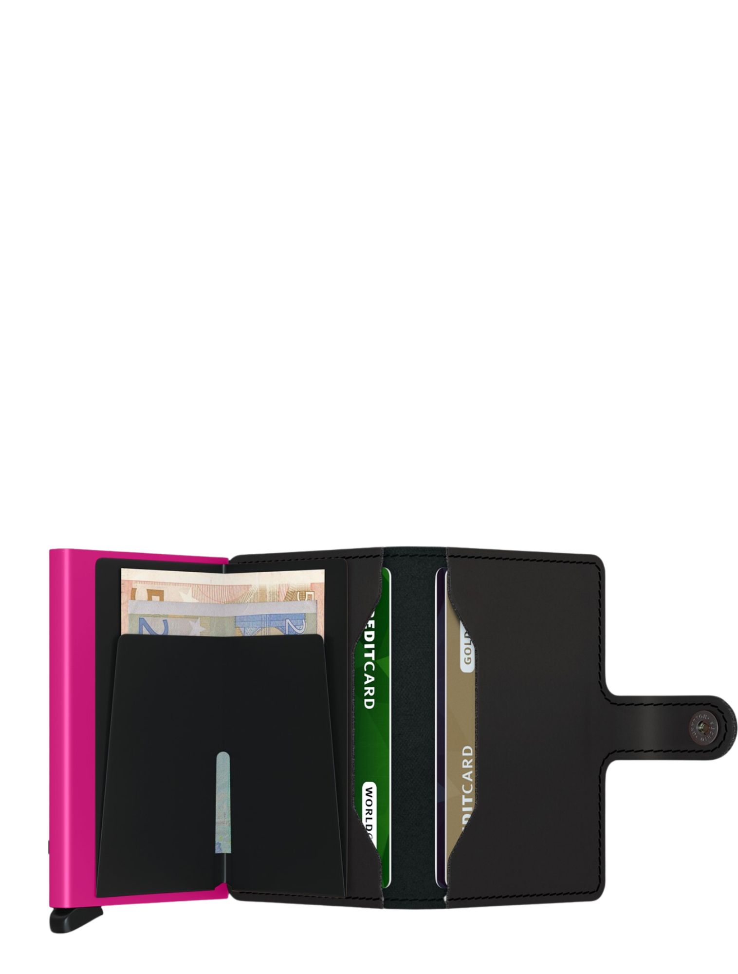 Secrid - Miniwallet Matte Black Fuchsia - Dames - Heren - Pasjeshouders - Pasjeshouders - 44660_14_4