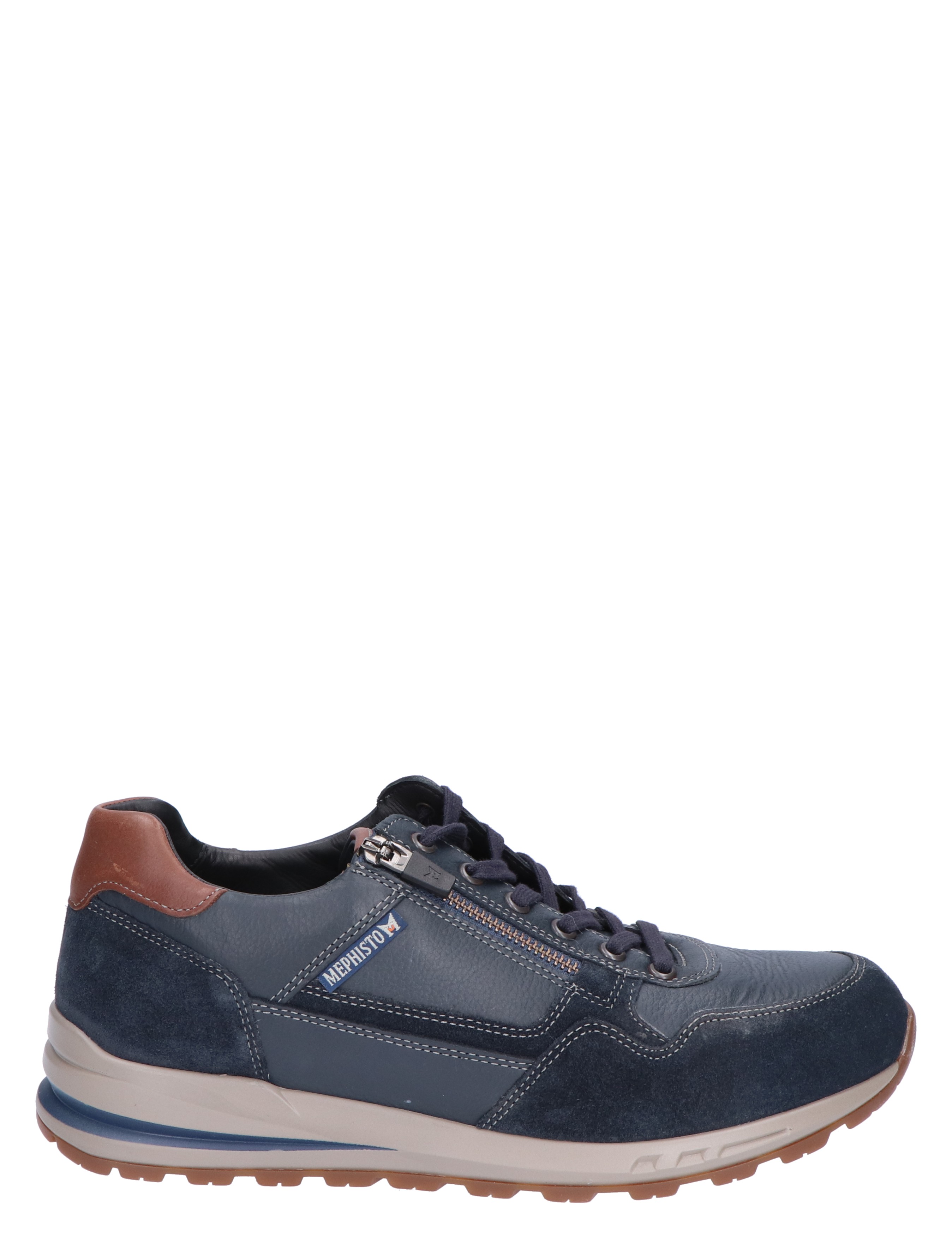 Mephisto - Bradley Velsport Blue G-Wijdte - Heren - Veterschoenen - Casual Veterschoenen - 30638_33_1