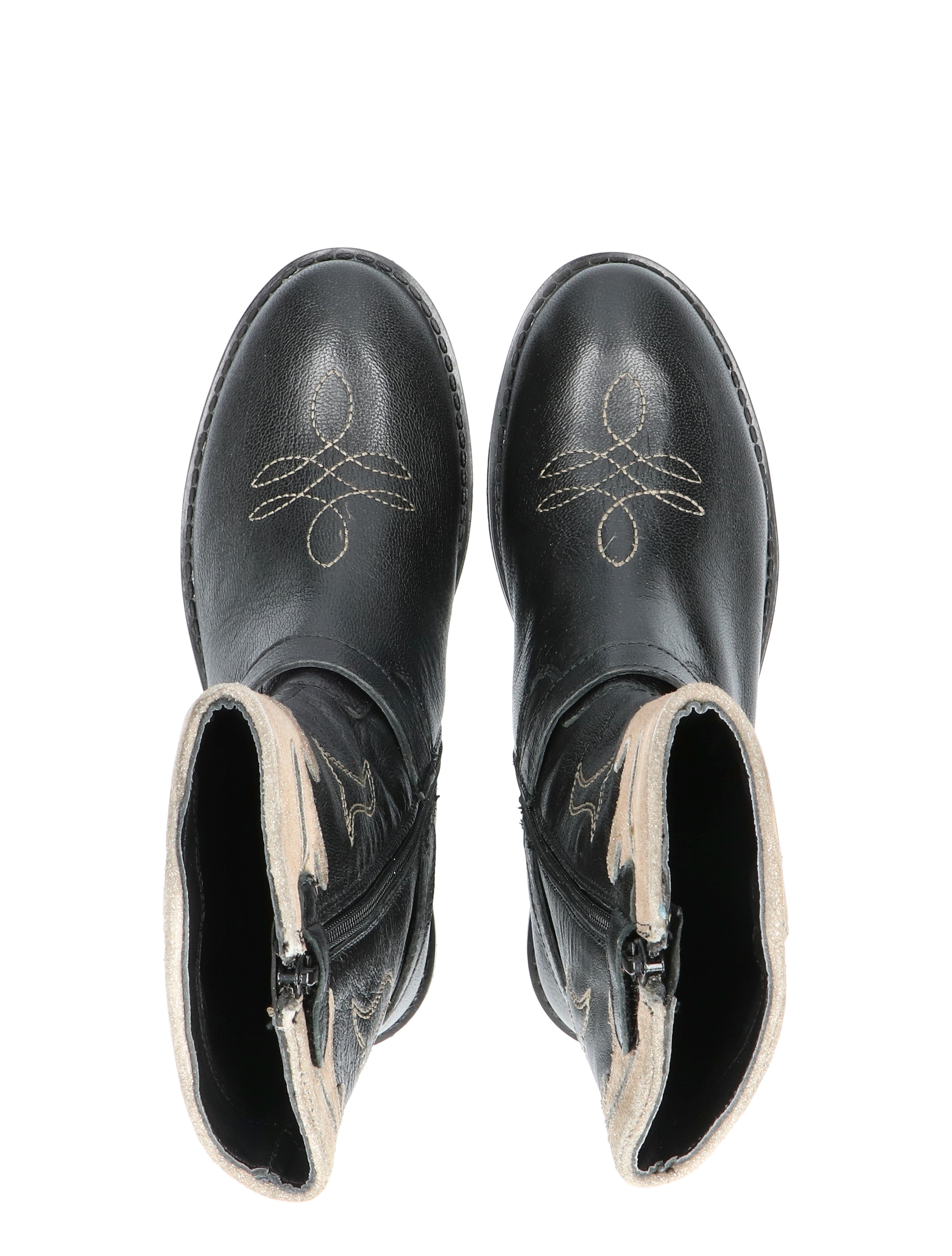 Kipling - Fendy Black Leather - Meisjes - Boots - Cowboylaarzen - 45714_11_7