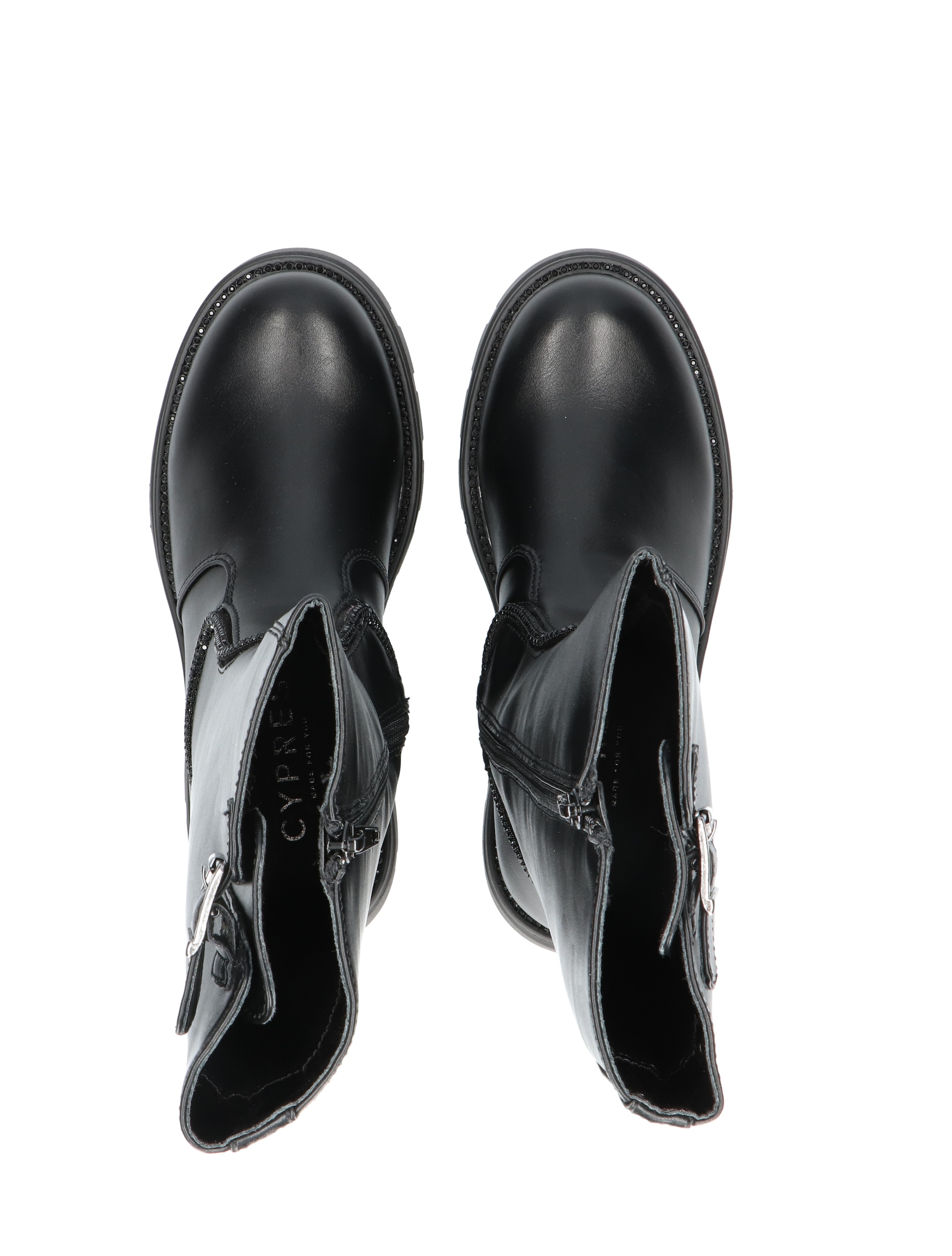 Cypres - Ymre Black - Meisjes - Boots - Lange Laarzen - 49511_11_7