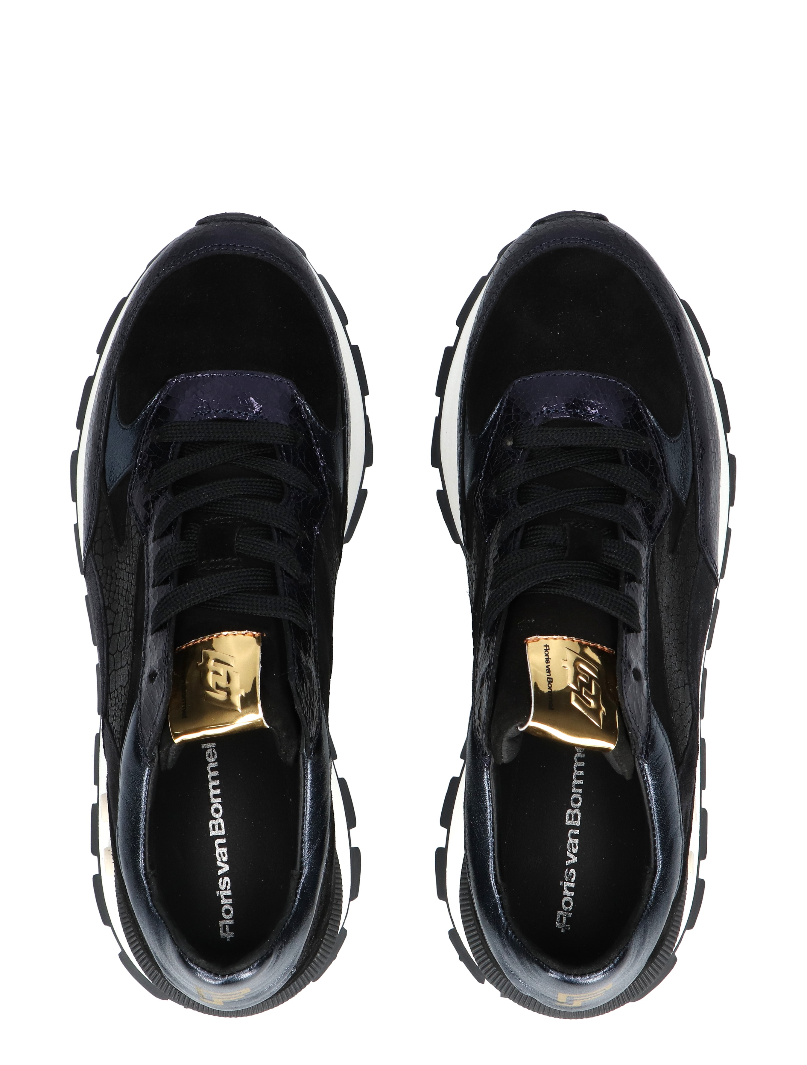 Floris van Bommel - Blokki SFW-10098 41-02 Dark Blue G-Wijdte - Sneakers - Dames - Lage Sneakers - 49291_33_7