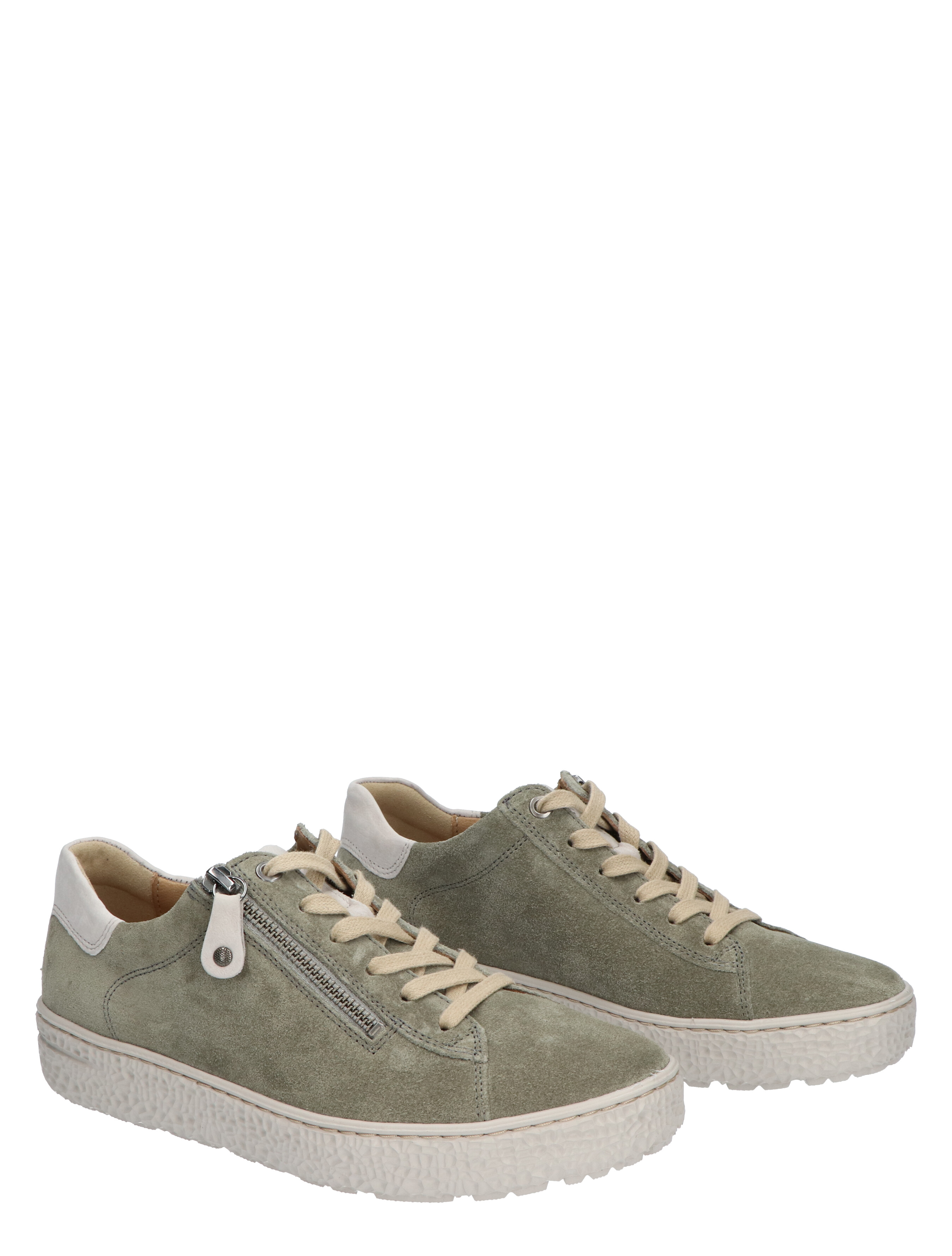Hartjes - Phil Khaki Taupe H-Wijdte - Dames - Veterschoenen - Casual Veterschoenen - 34974_66_6