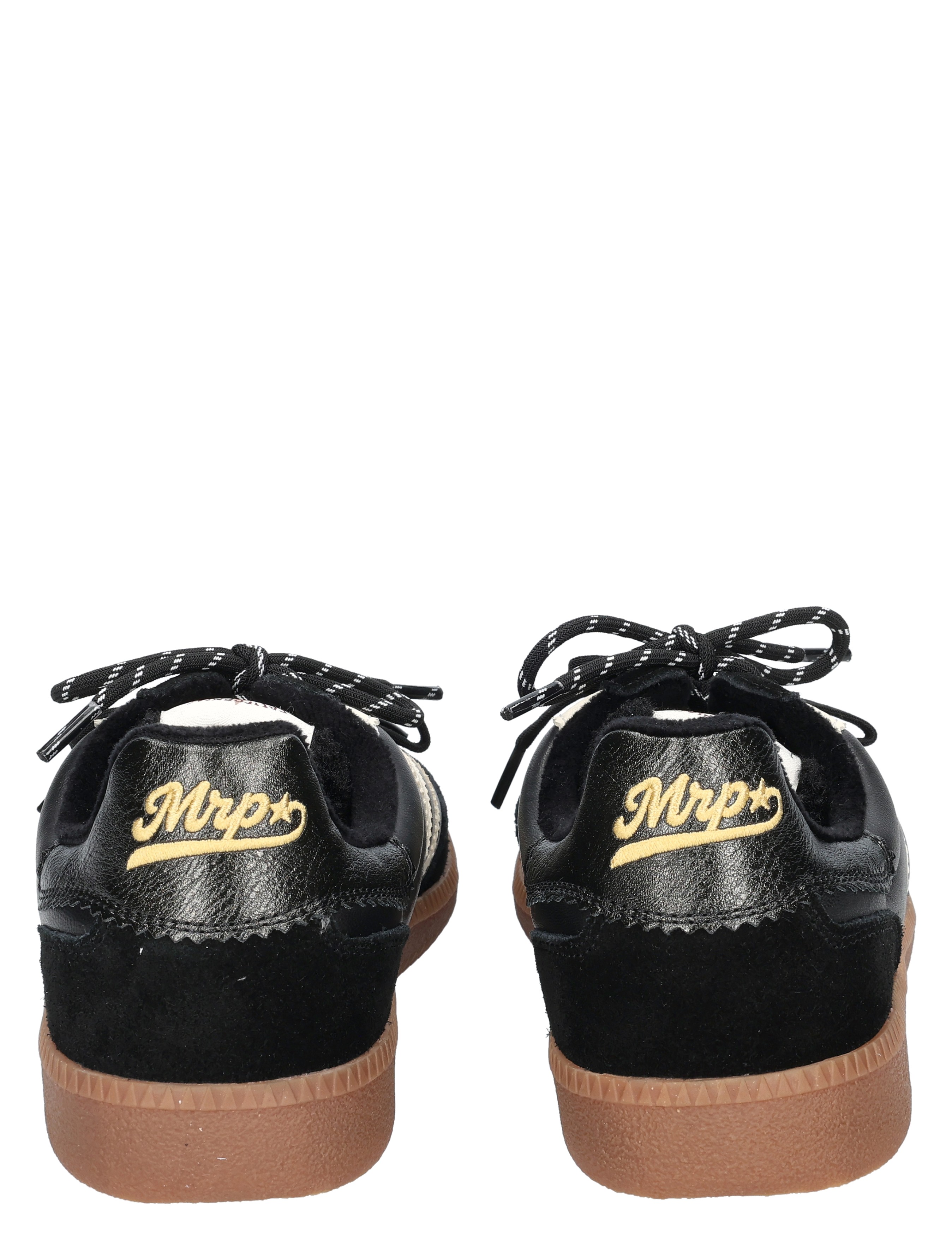 sneaker, zwarte, leren, gumsole, roodbruin_bodem
