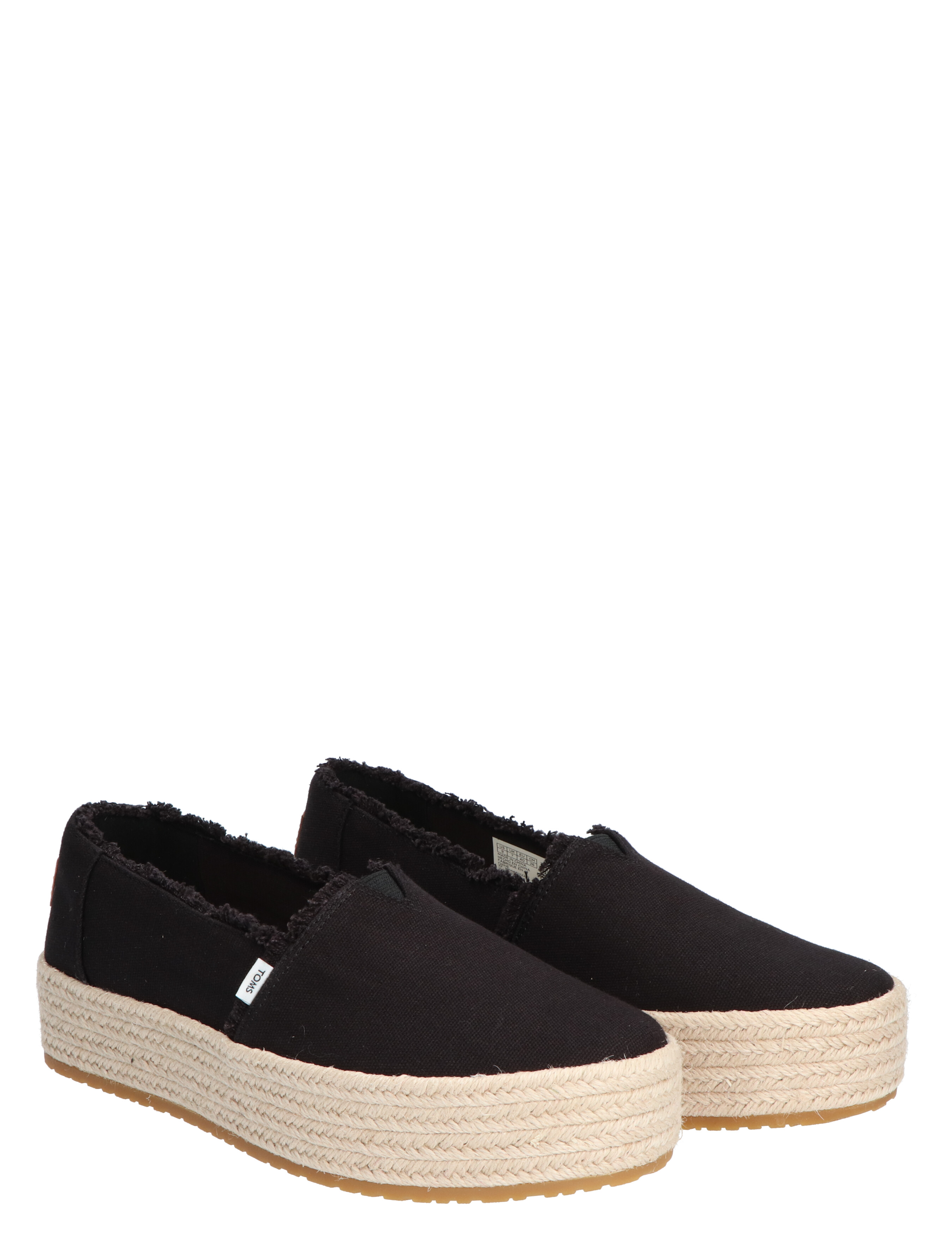 Toms - Valencia Canvas Black - Dames - Espadrilles - 40957_11_5
