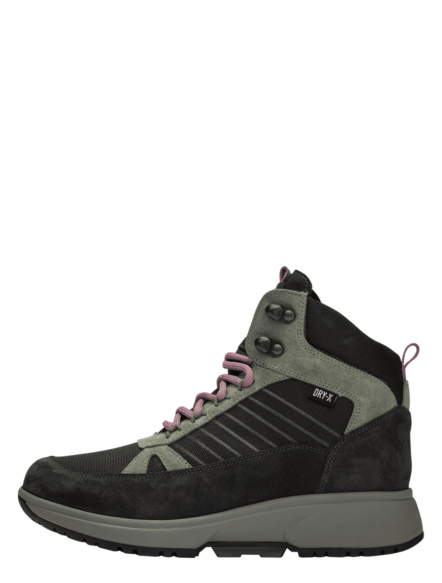 Xsensible - 40207.5 836 Dark Grey Combi H-Wijdte - Dames - Veterschoenen - Casual Veterschoenen - 50505_99_2