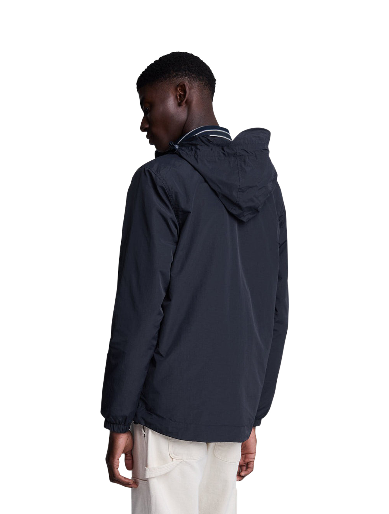 Zip Through Hooded Jacket Z271 Dark Navy