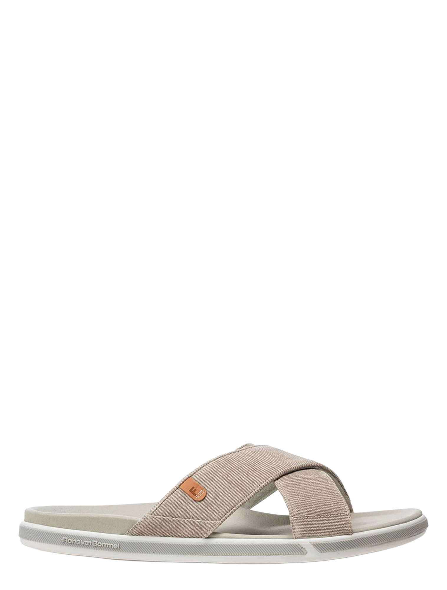 Floris van Bommel - 90013 De Slipper 01.07 Light Brown G+ Wijdte - Heren - Slippers - 51473_77_1