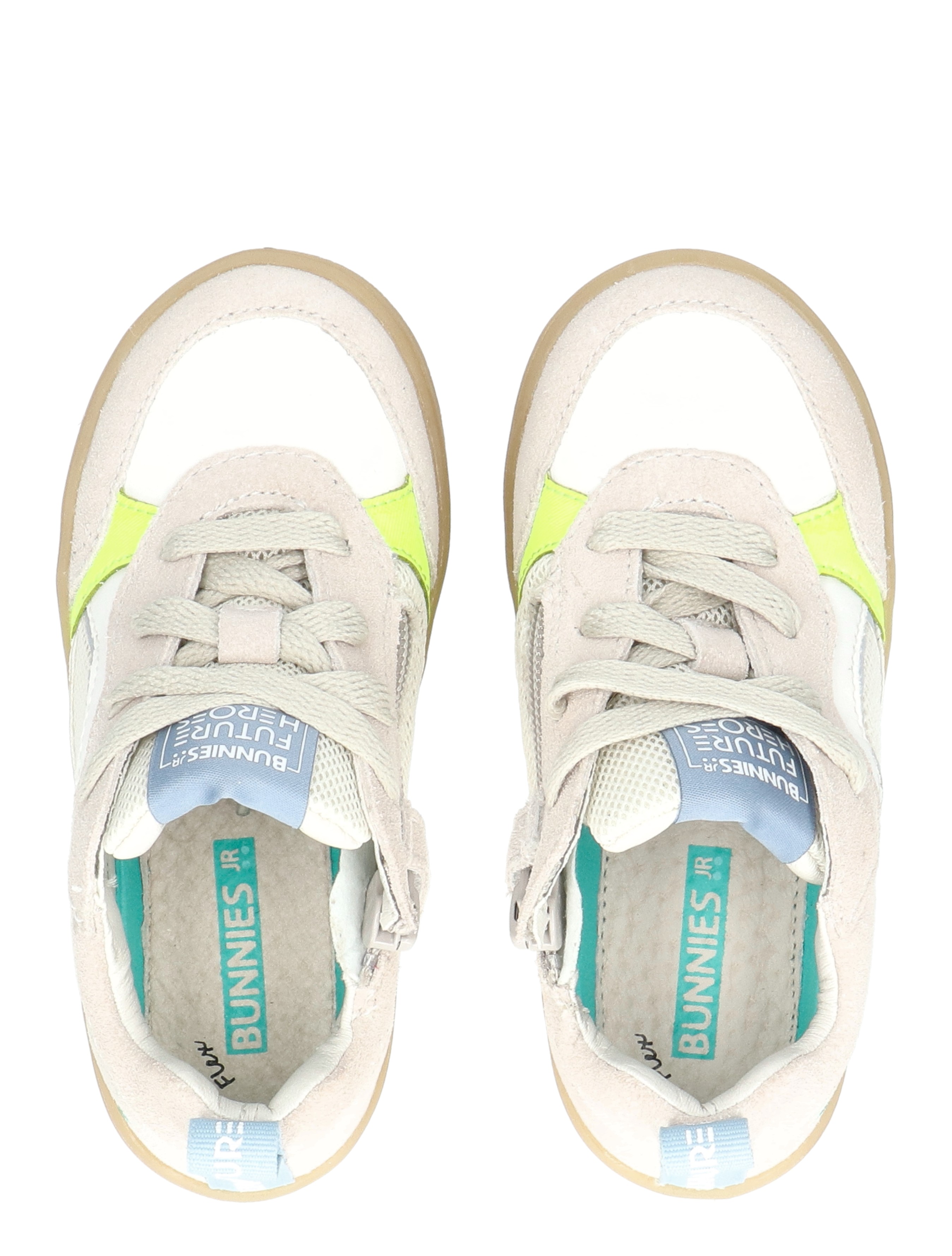 Bunnies - Maxime Mellow Off White - Jongens - Veterschoenen - 50605_77_8