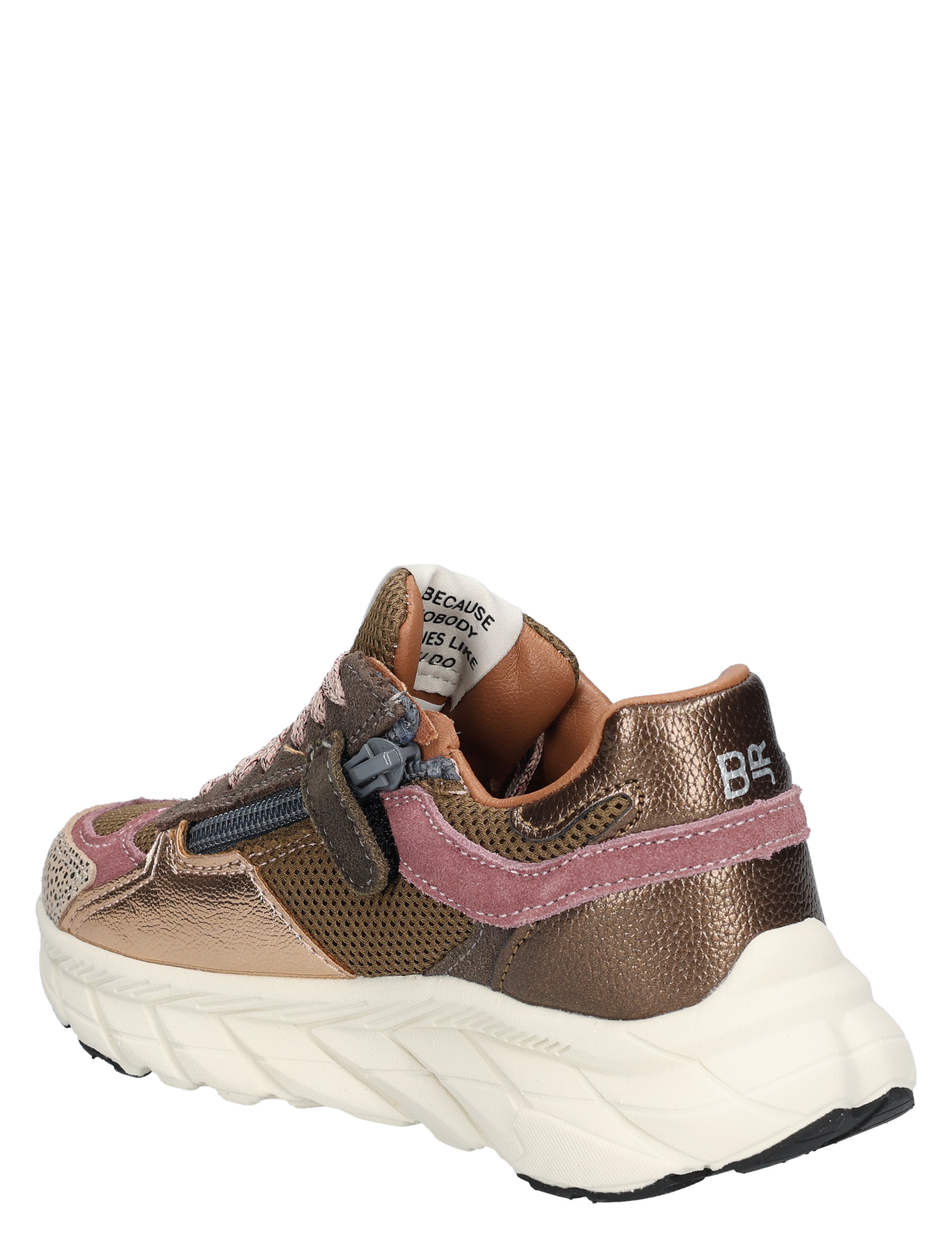 Bunnies - Reza Rush 225842 908 Taupe - Meisjes - Veterschoenen - 48503_27_4