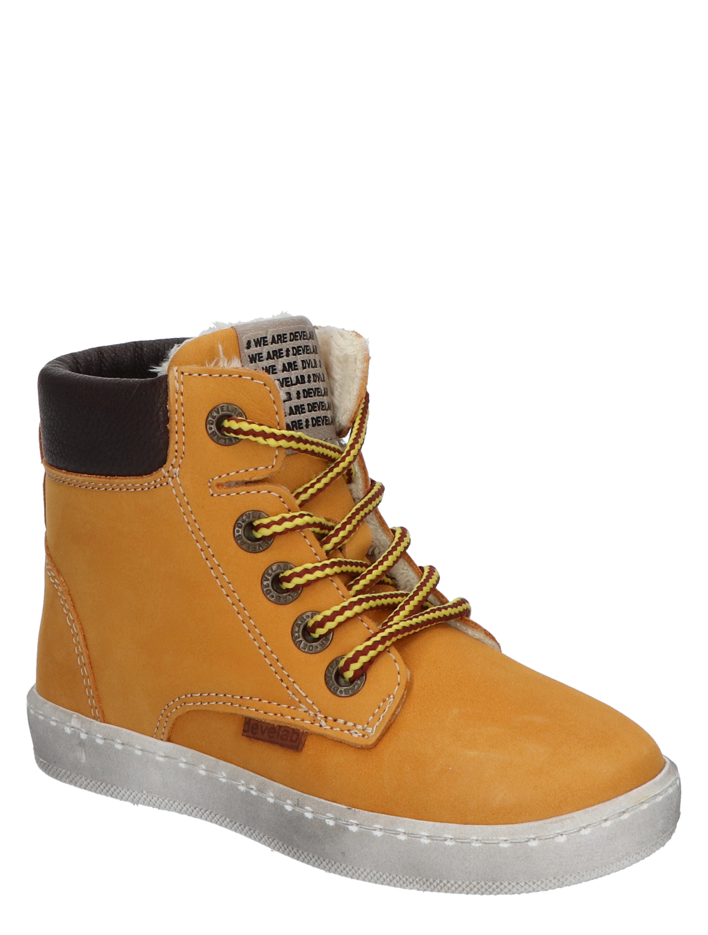 Develab - 41855 334 Honey Nubuck - Meisjes - Jongens - Veter Boots - Boots - Boots - Veter Boots - 30486_55_3